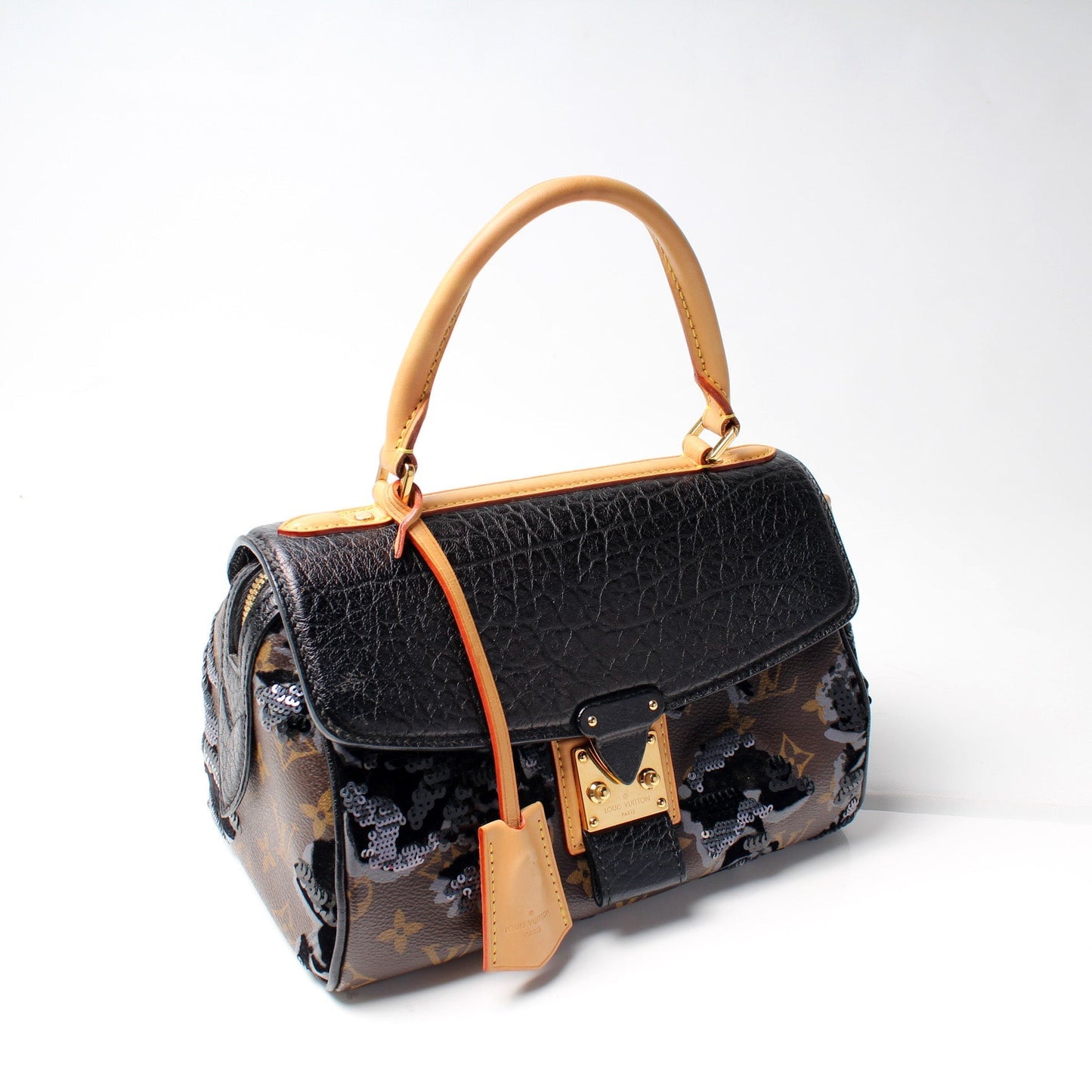 Louis Vuitton Carrol Fleur De Jais Monogram