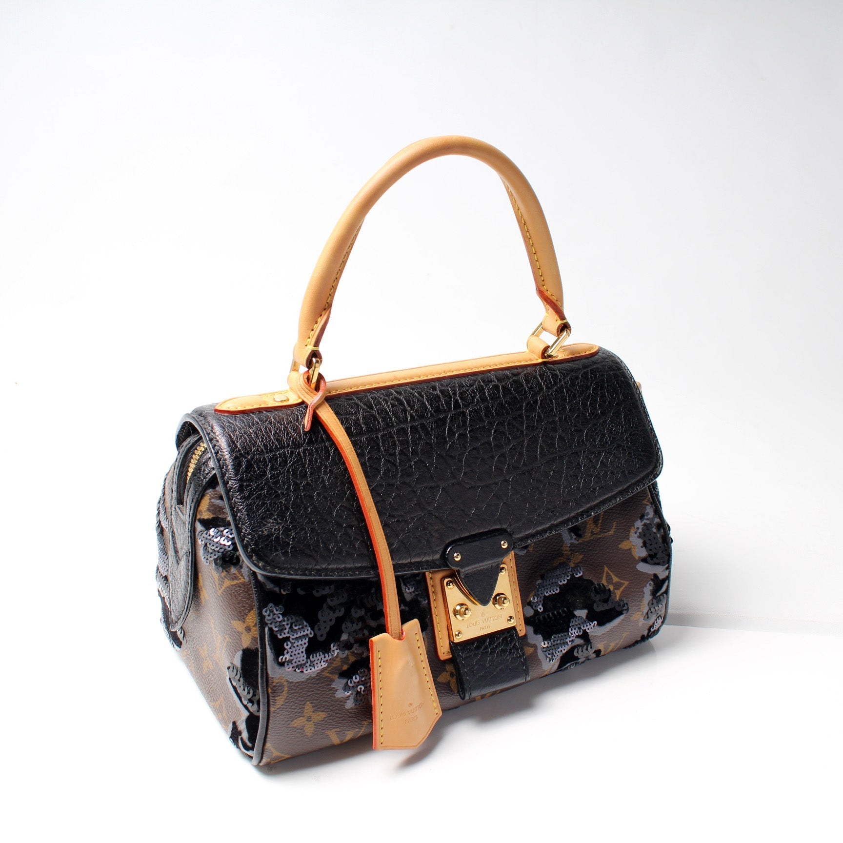 Louis Vuitton Carrol Fleur De Jais Monogram