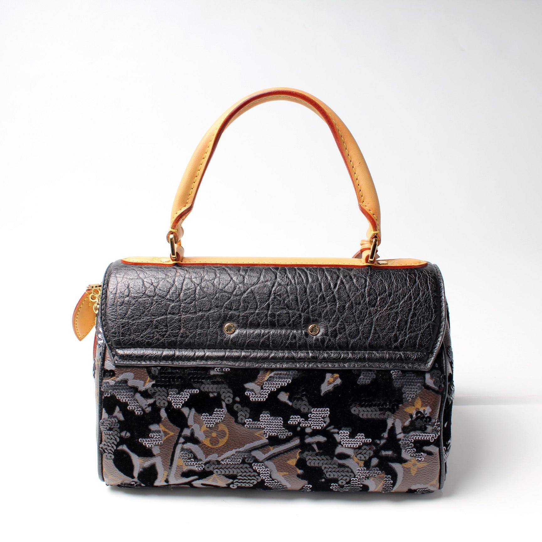 Louis Vuitton Carrol Fleur De Jais Monogram