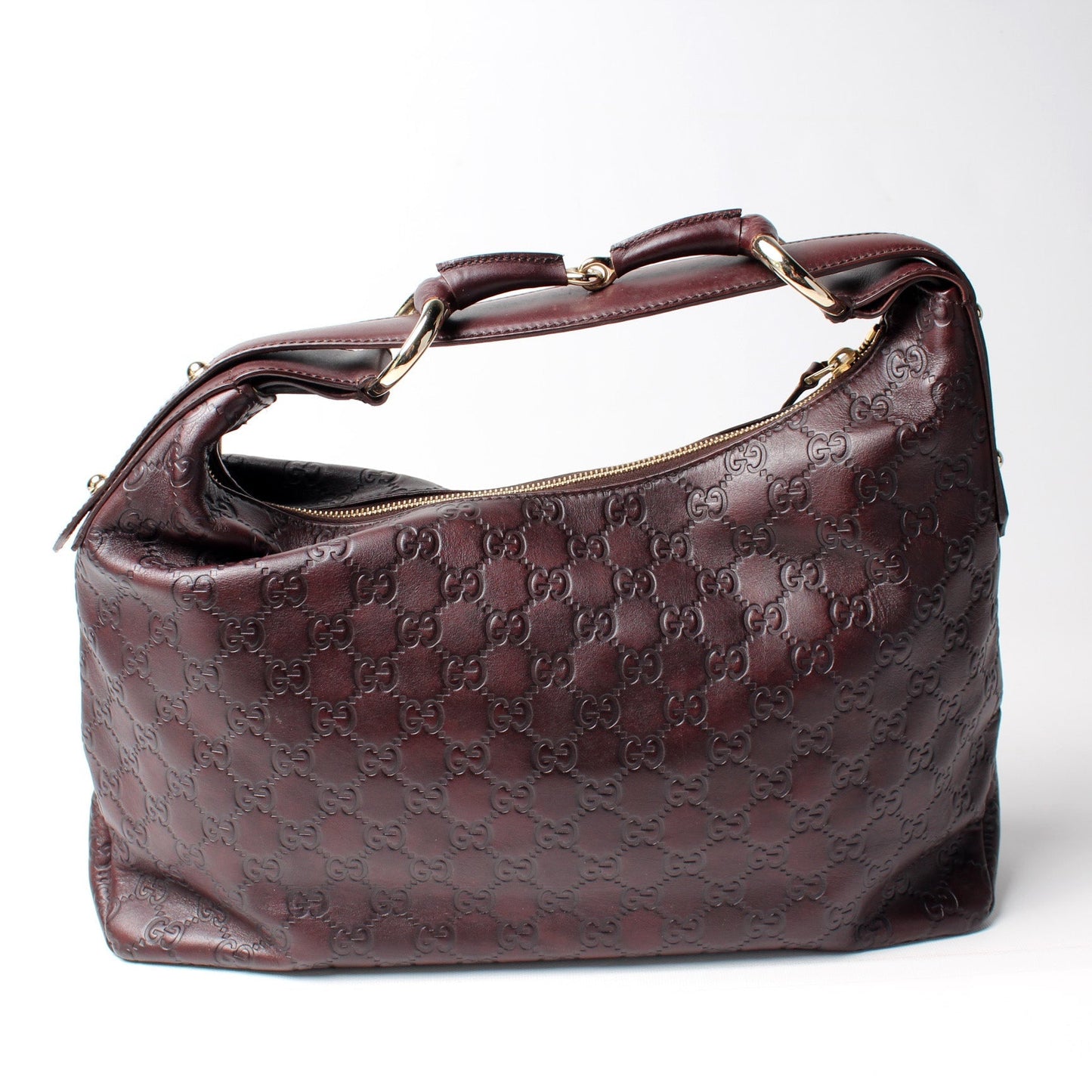 Gucci 115867 Horsebit LTH Hobo Bag