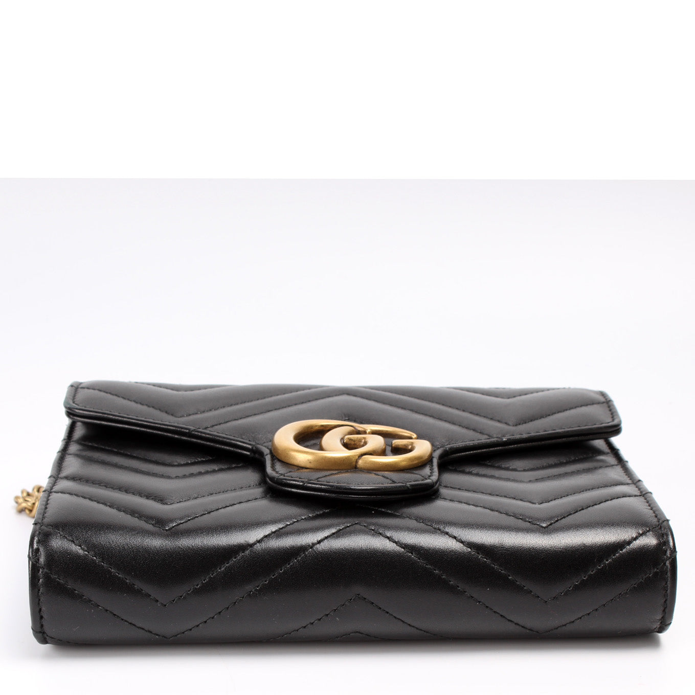 Gucci 474575 Marmont Chain Wallet Bag