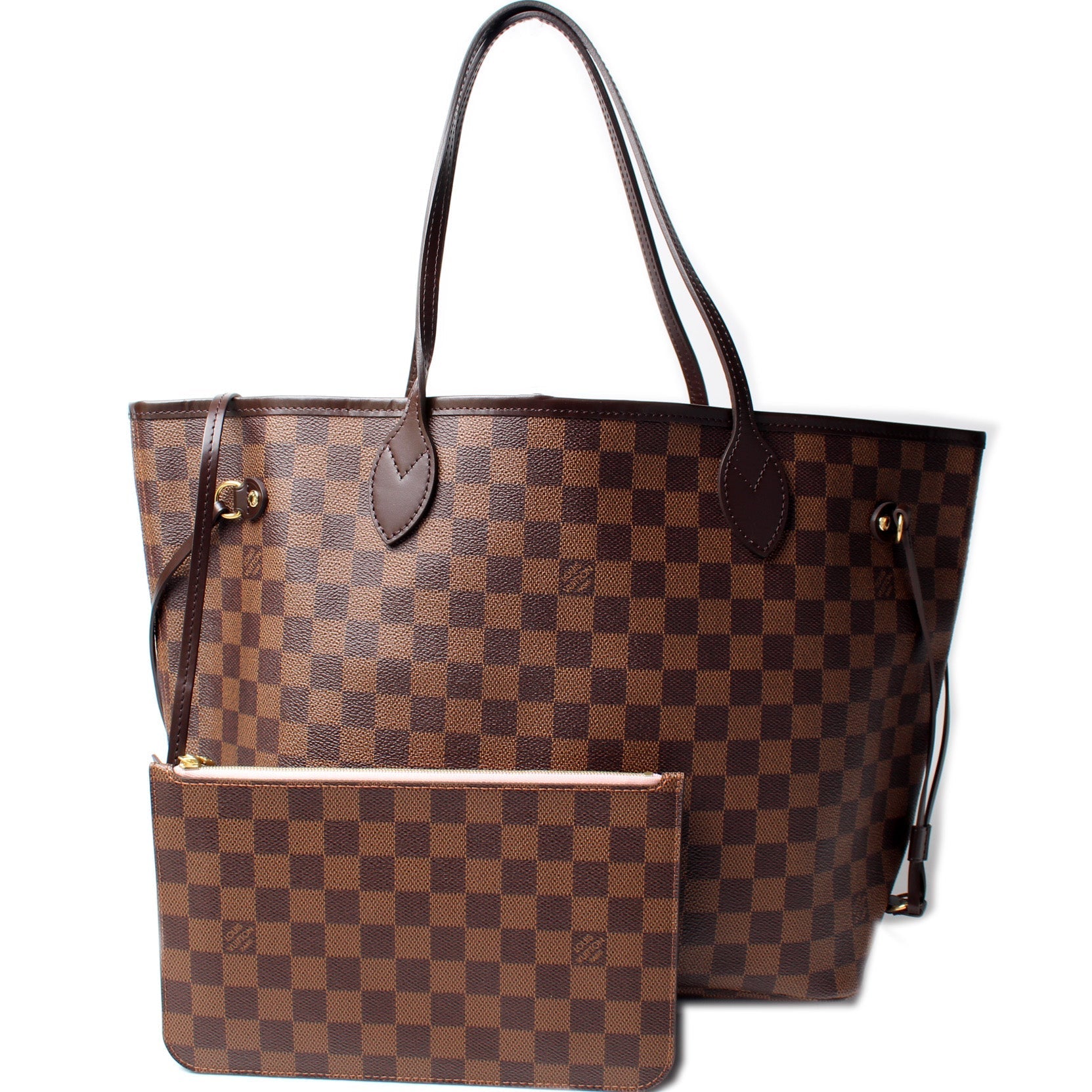 Louis Vuitton Neverfull MM W/Wallet Ebene