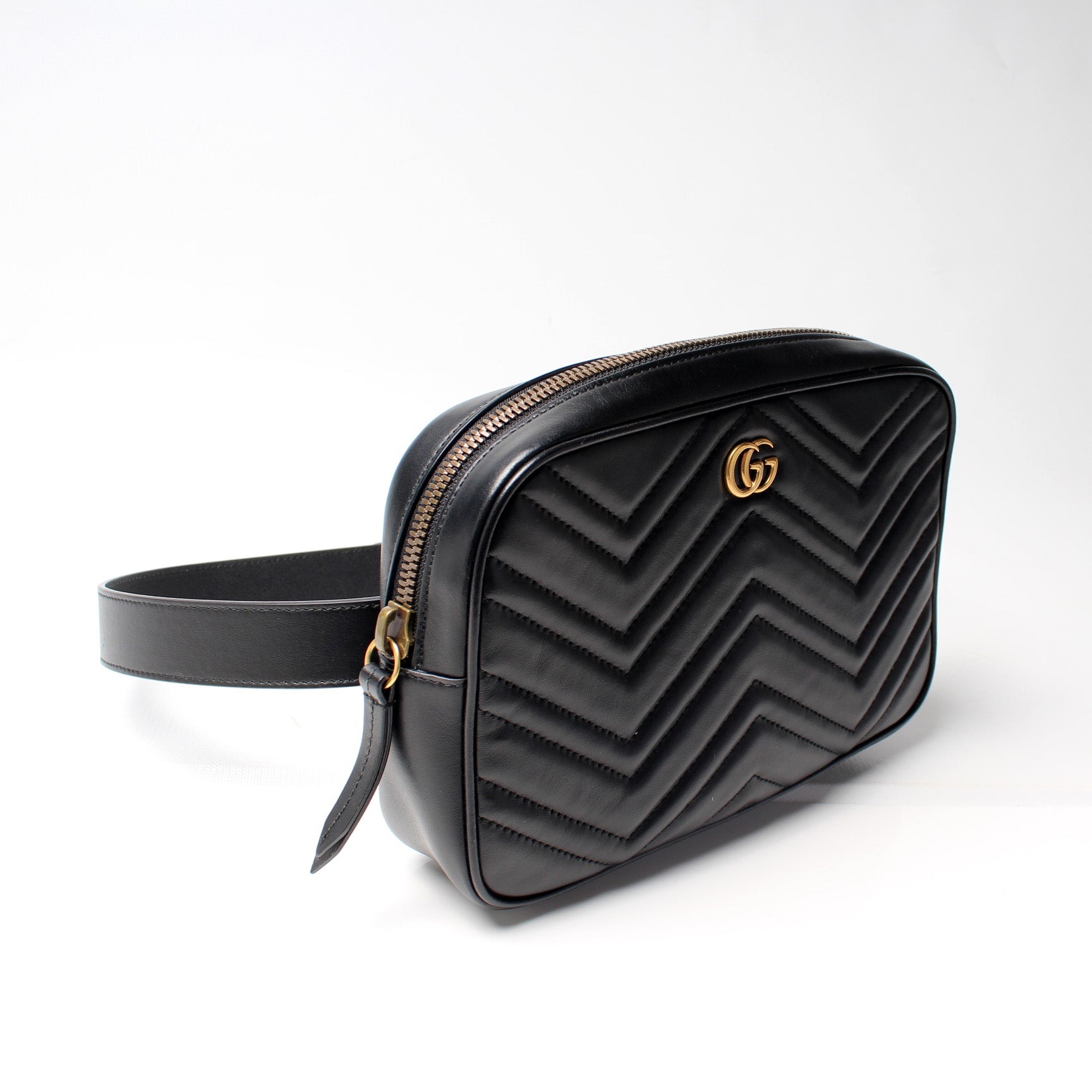 Gucci 523380 Marmont Matelasse Belt Bag