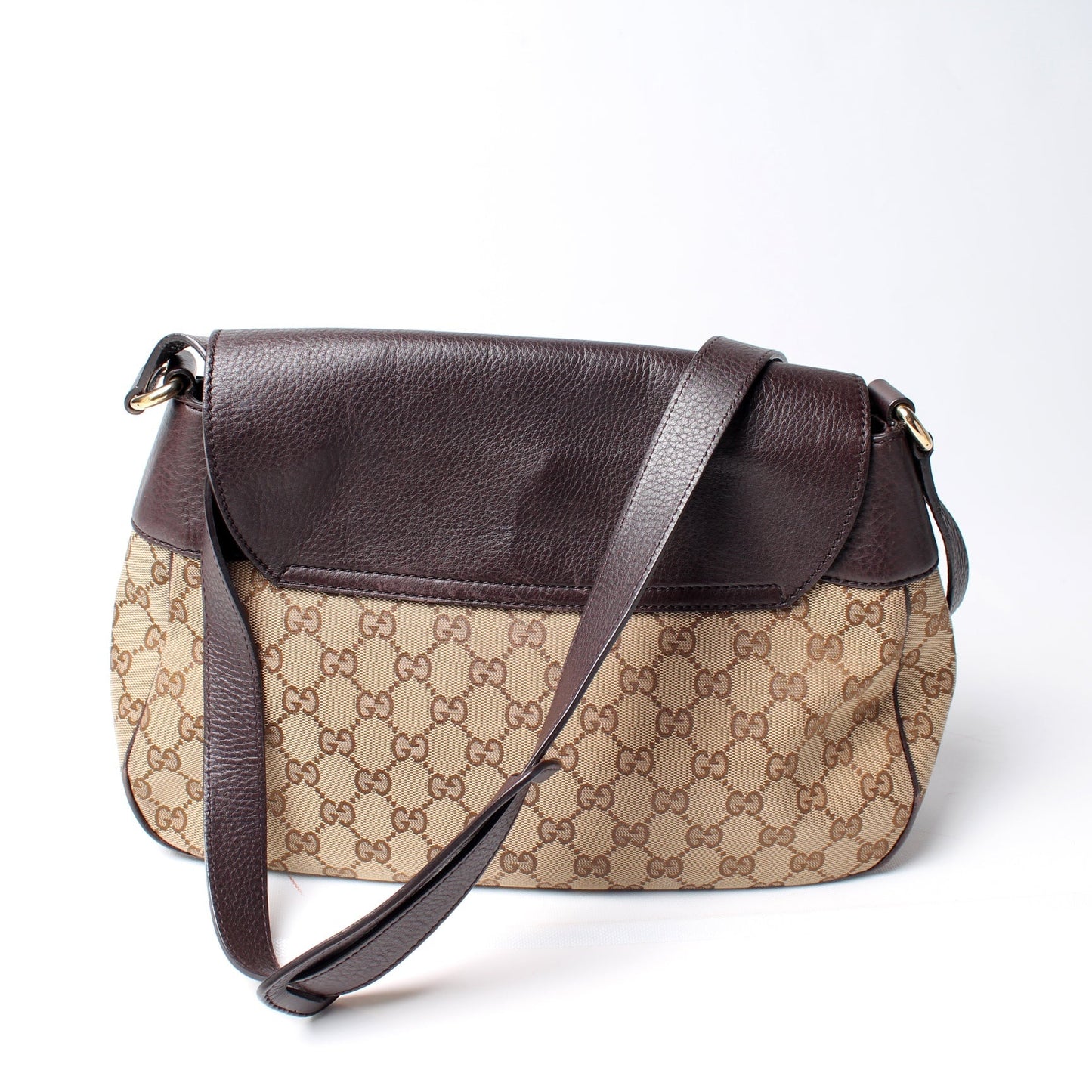 Gucci 296853 GG Canvas Shelly Bag