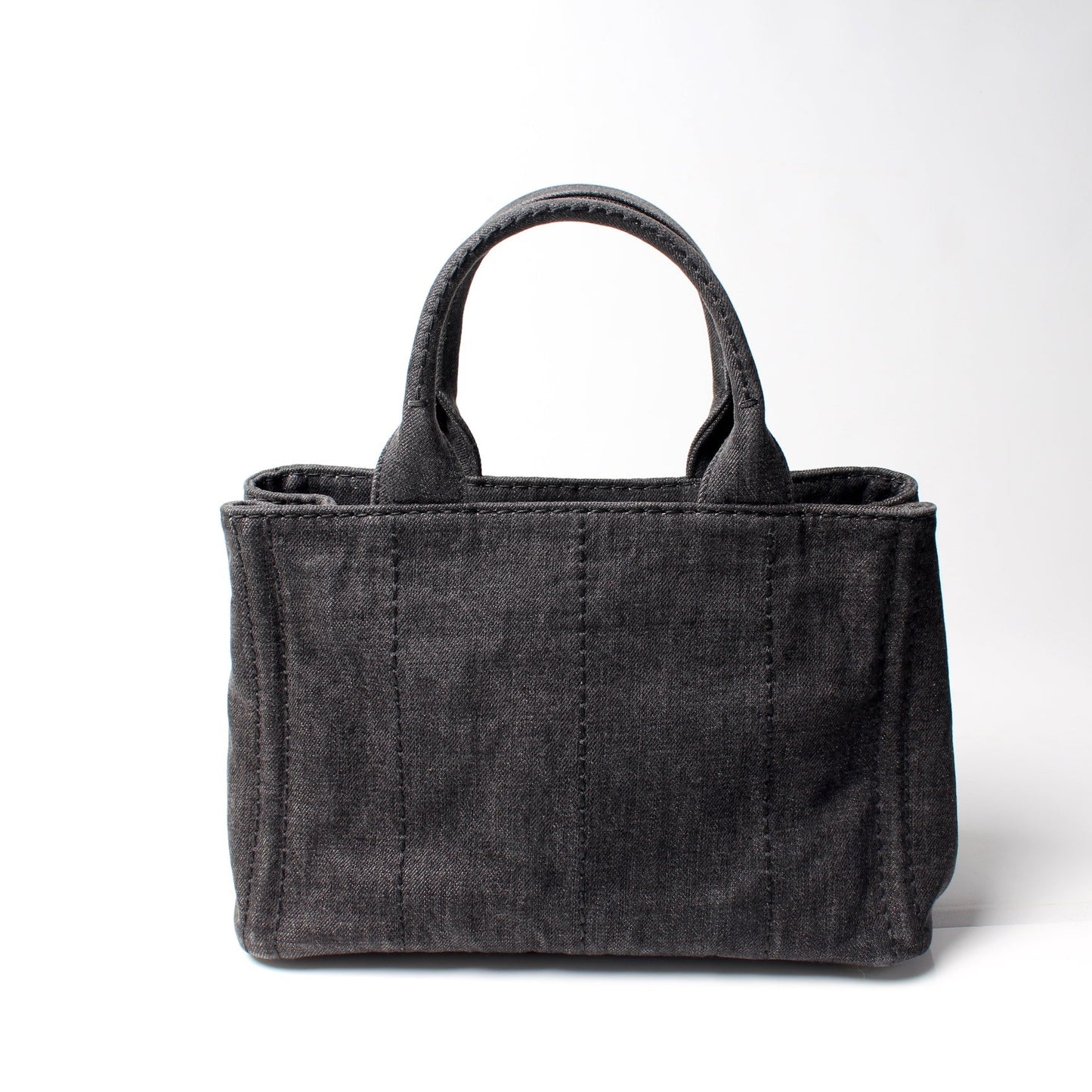 Prada Canapa Canvas Small Tote Bag