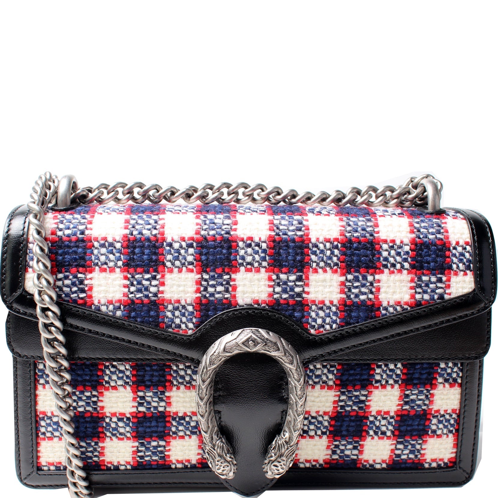 Gucci 400249 Dionysus Tweed Shoulder Small Bag