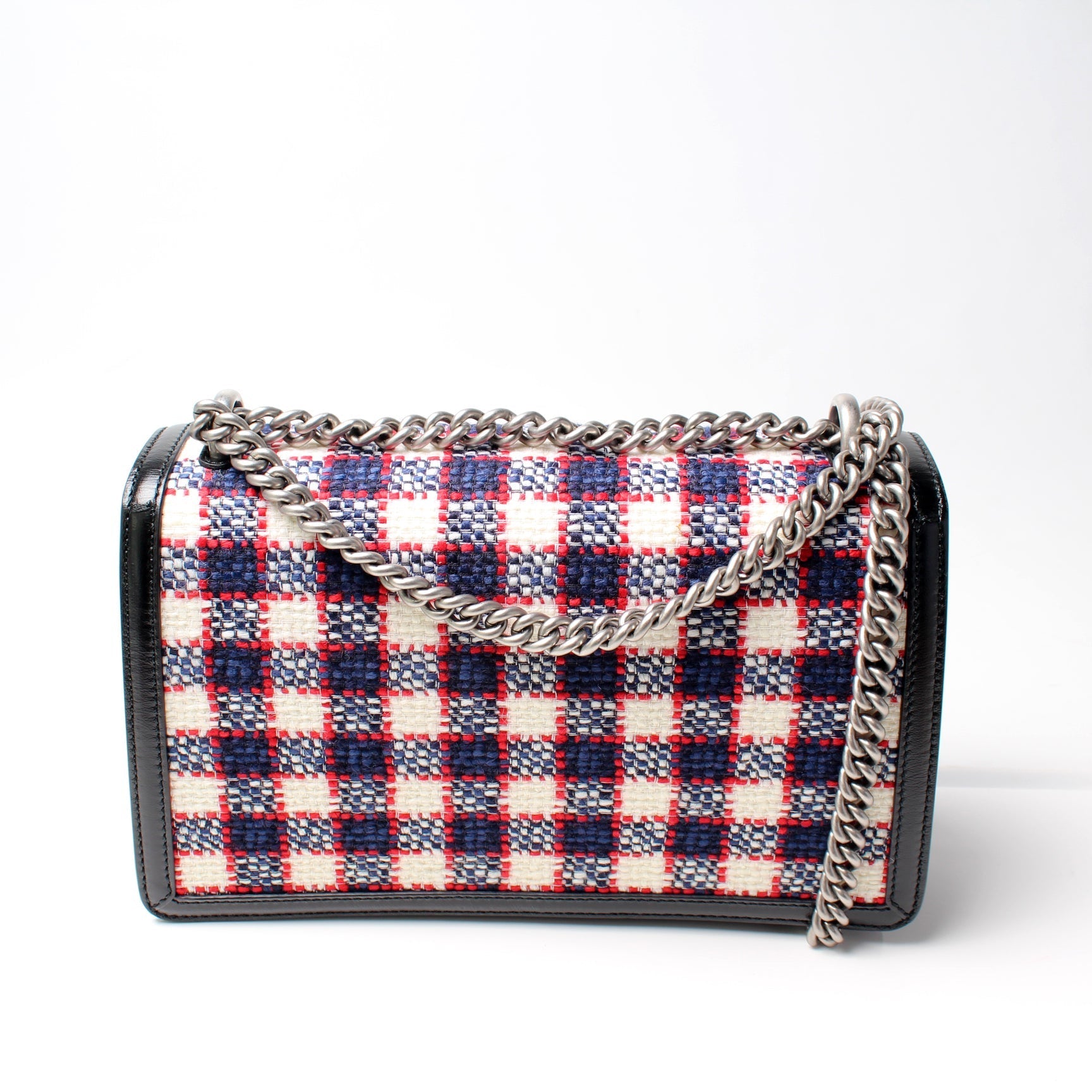 Gucci 400249 Dionysus Tweed Shoulder Small Bag