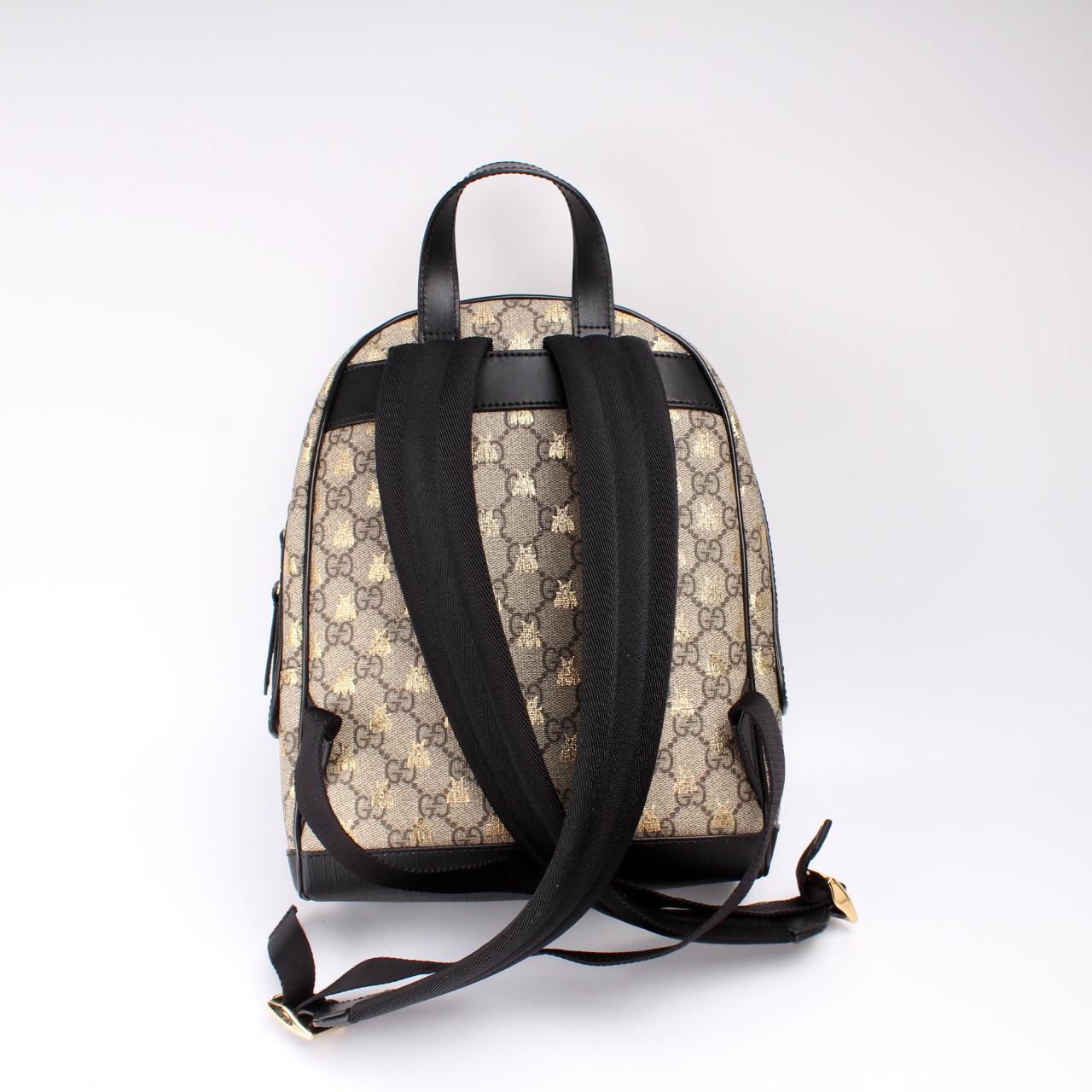 Gucci 427042 GG Supreme Bee Backpack Bag