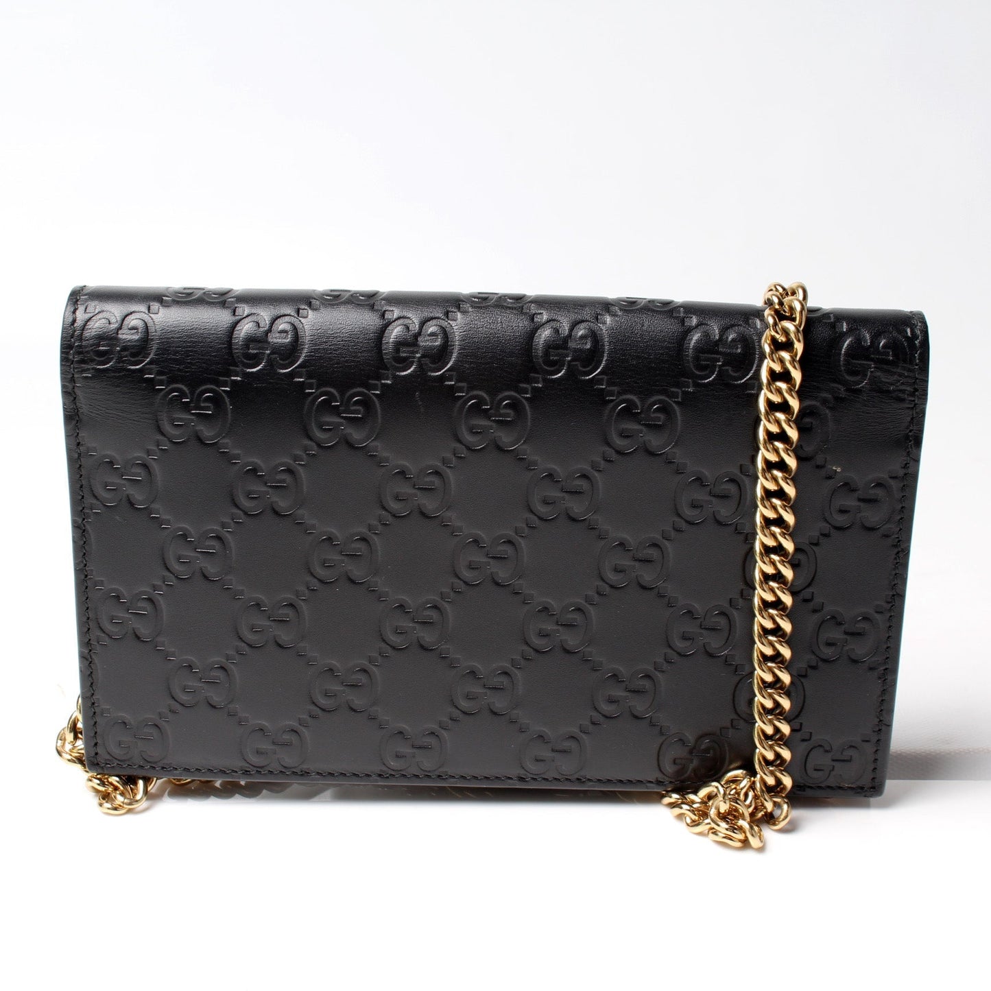 Gucci Chain Leather Crossbody