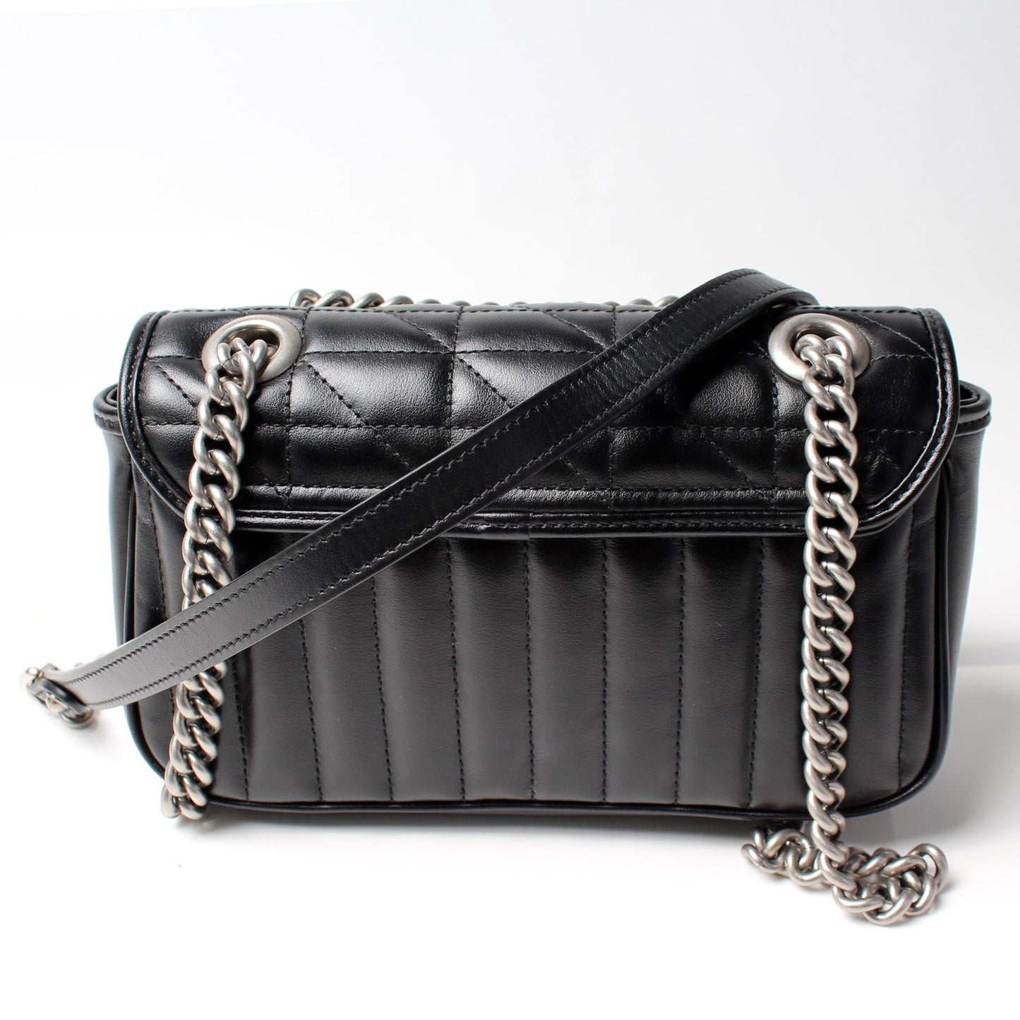 Gucci 446744 Marmont Aria Shoulder Mini Flap Bag