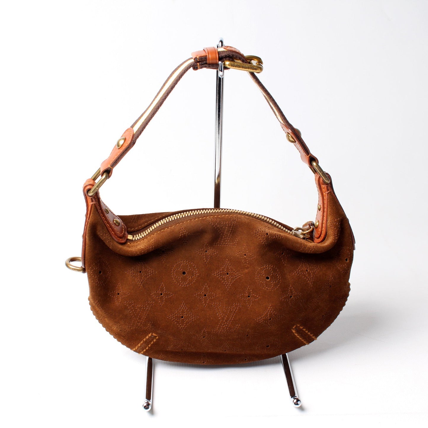 Louis Vuitton Onatah Mini Hobo Suede Mahina