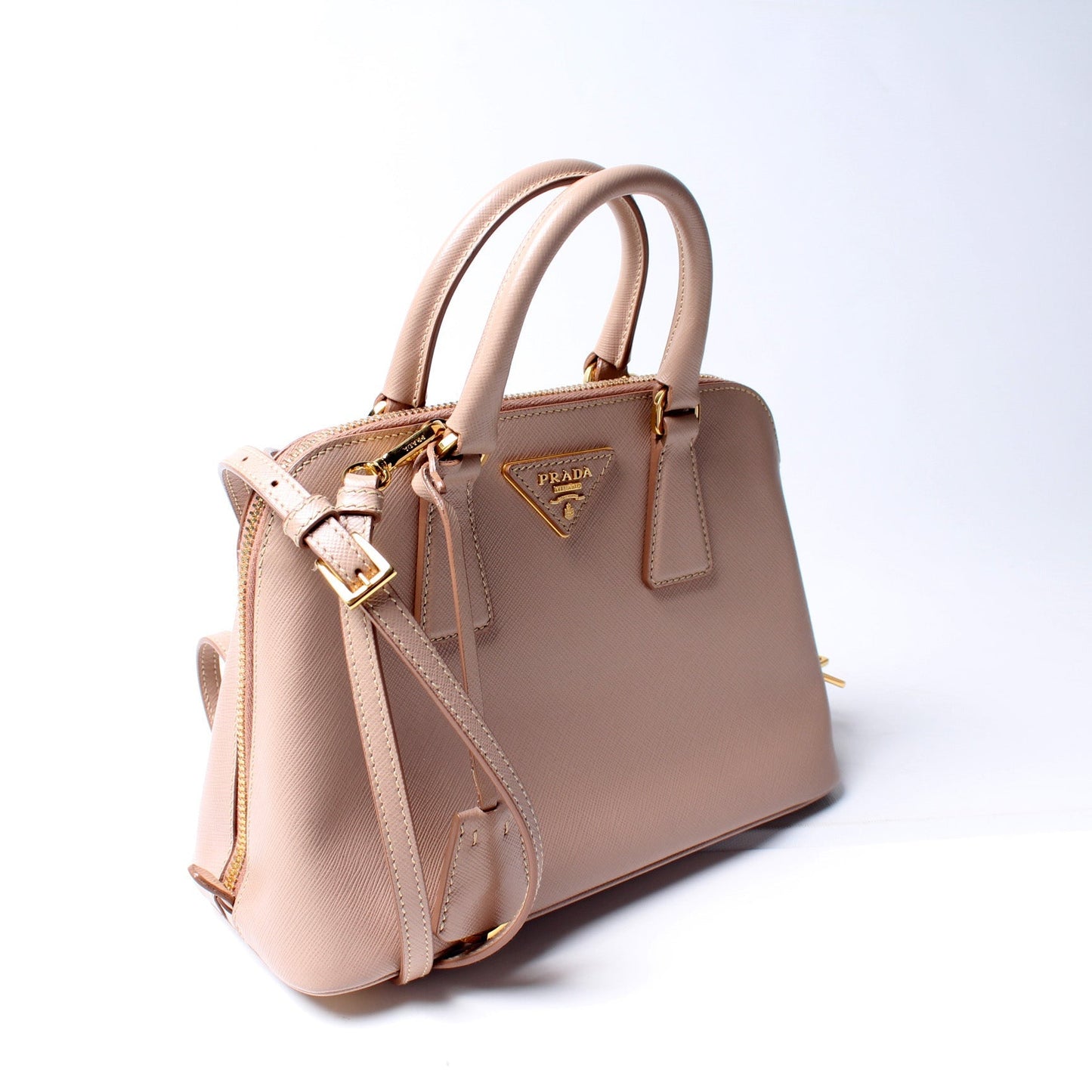 Prada Saffiano Lux Promenade Small Bag