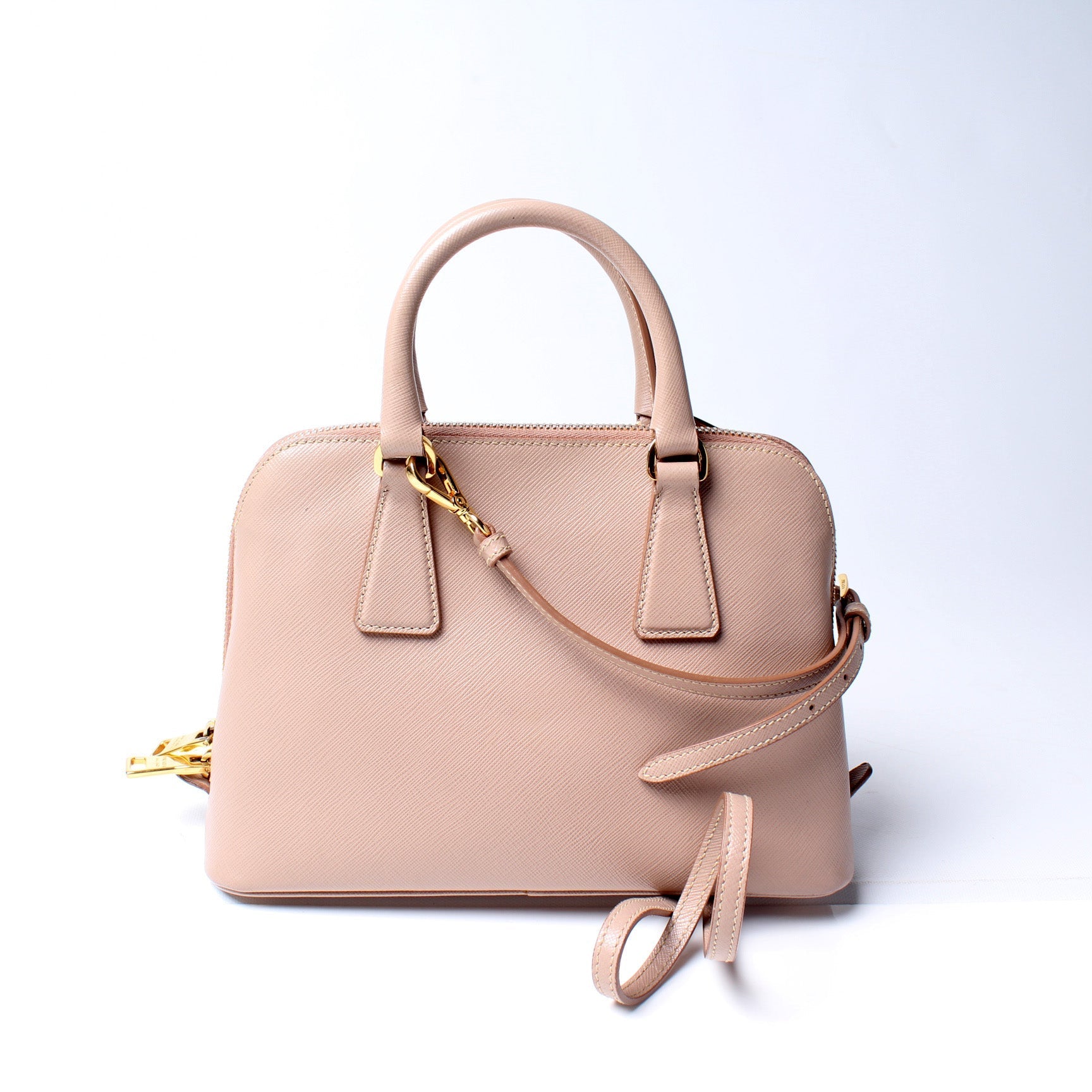 Prada Saffiano Lux Promenade Small Bag