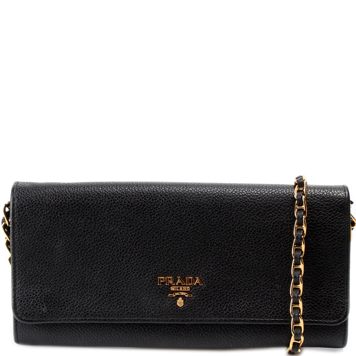 Prada WOC Vitello Grain Leather Bag