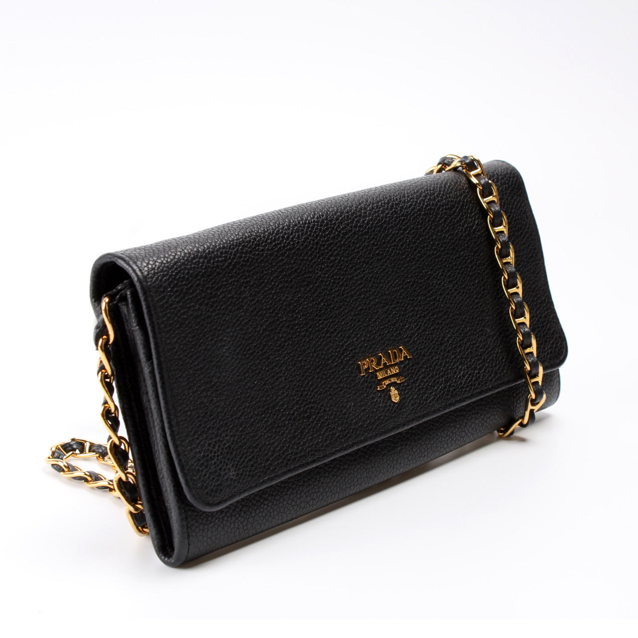 Prada WOC Vitello Grain Leather Bag