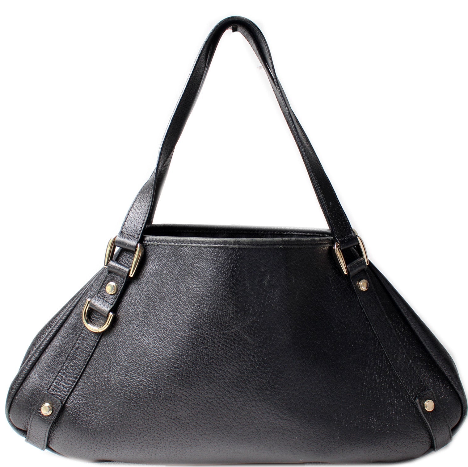 Gucci 130736 Abbey Leather Tote Medium Bag