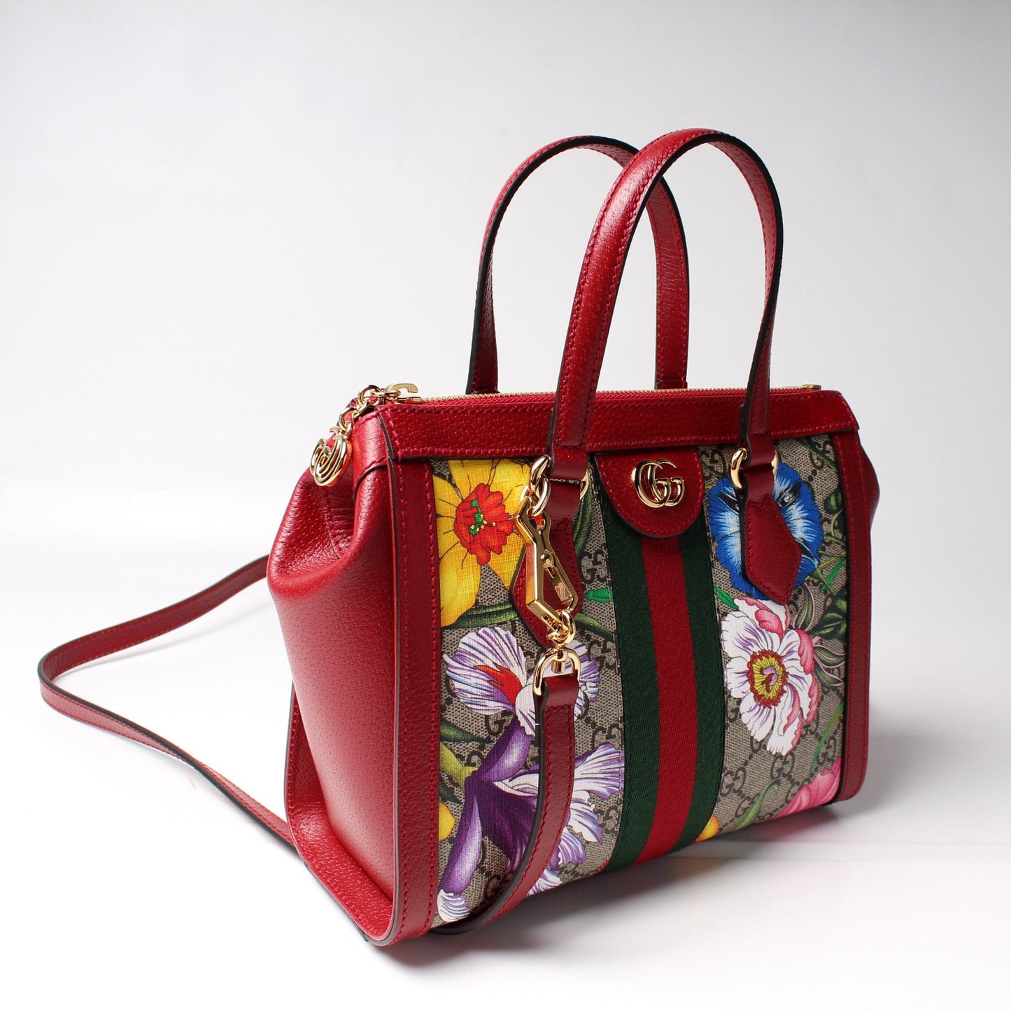 Gucci 547551 Ophidia Small Tote Flora Bag