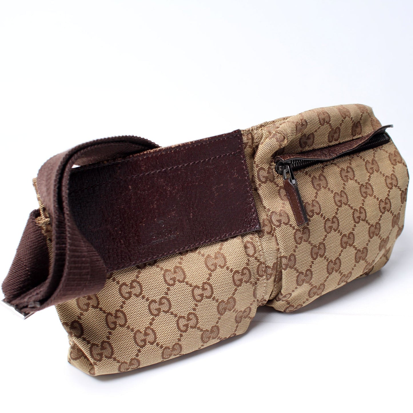 Gucci 28566 GG Canvas Waist Bag