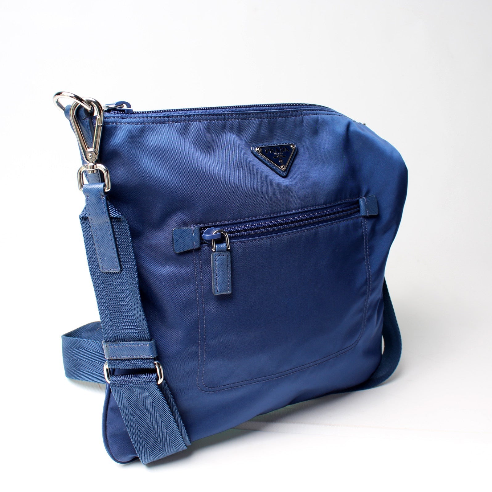 Prada Tessuto Nylon Small Messenger Bag