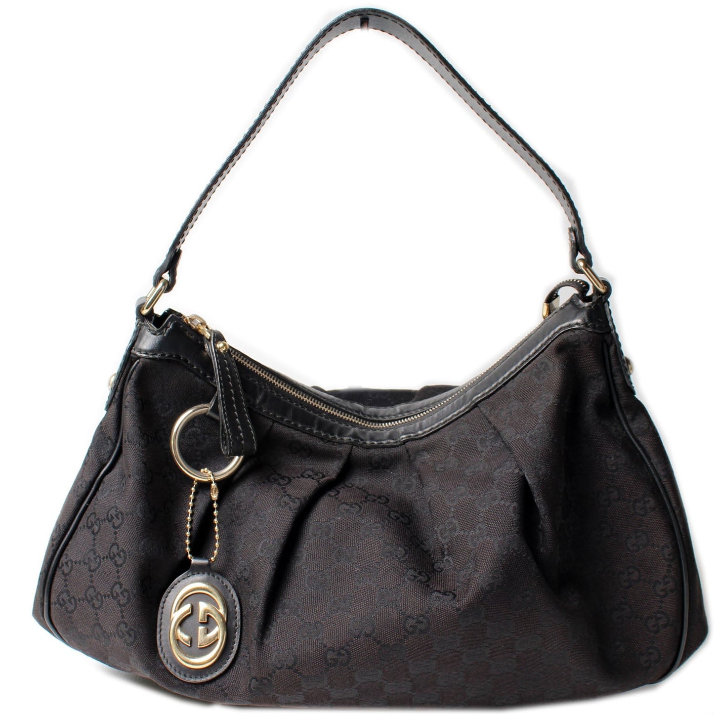 Gucci 232955 Sukey Canvas Hobo Medium Bag