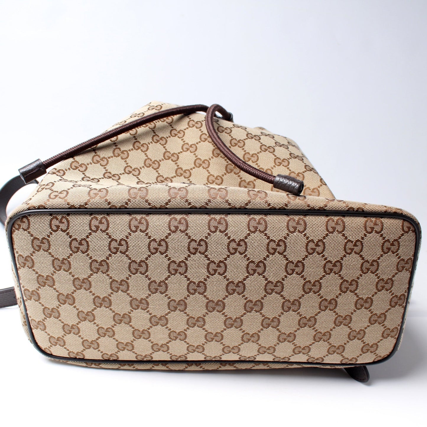 Gucci 449175 GG Canvas Drawstring Backpack Bag