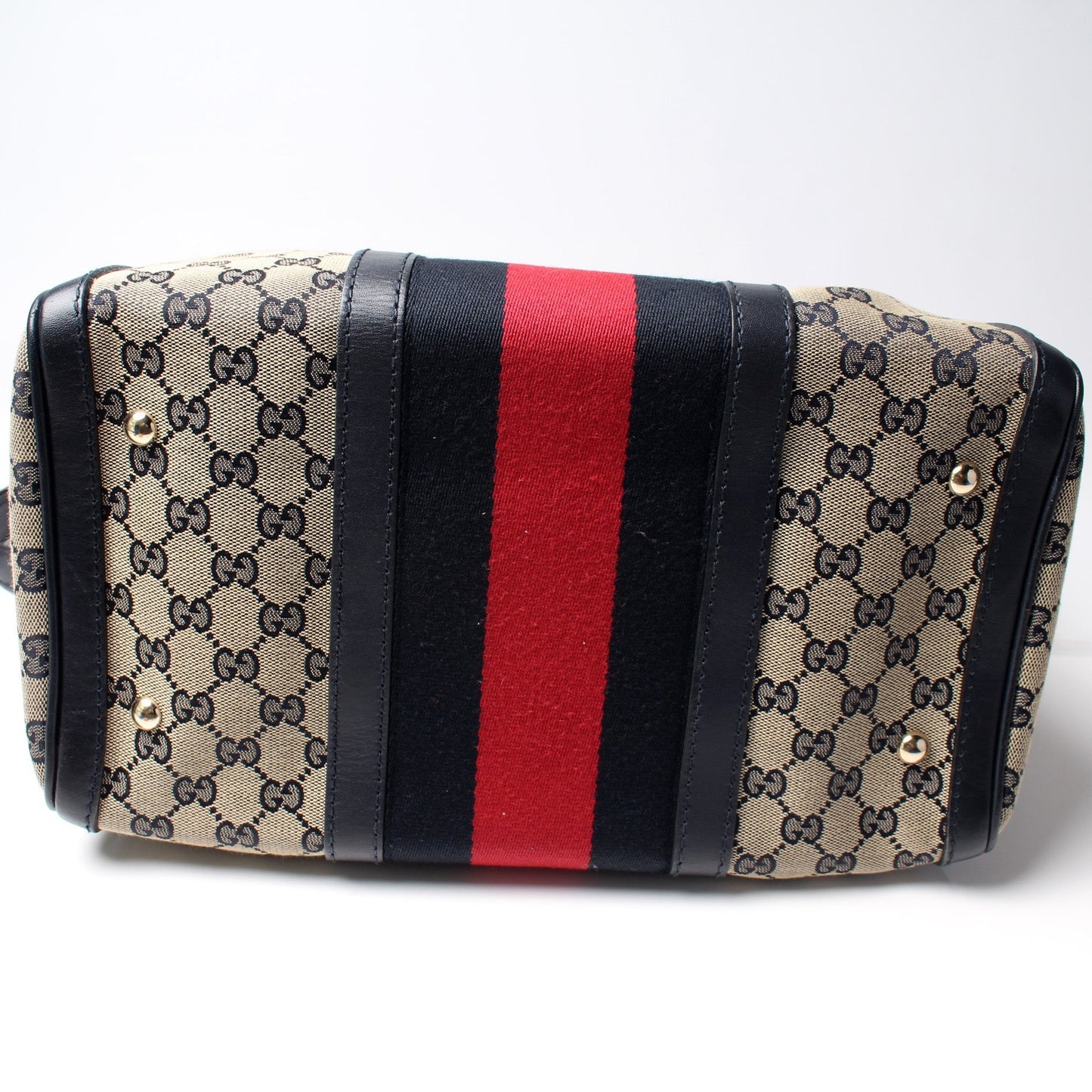 Gucci 247205 Boston Canvas Bag