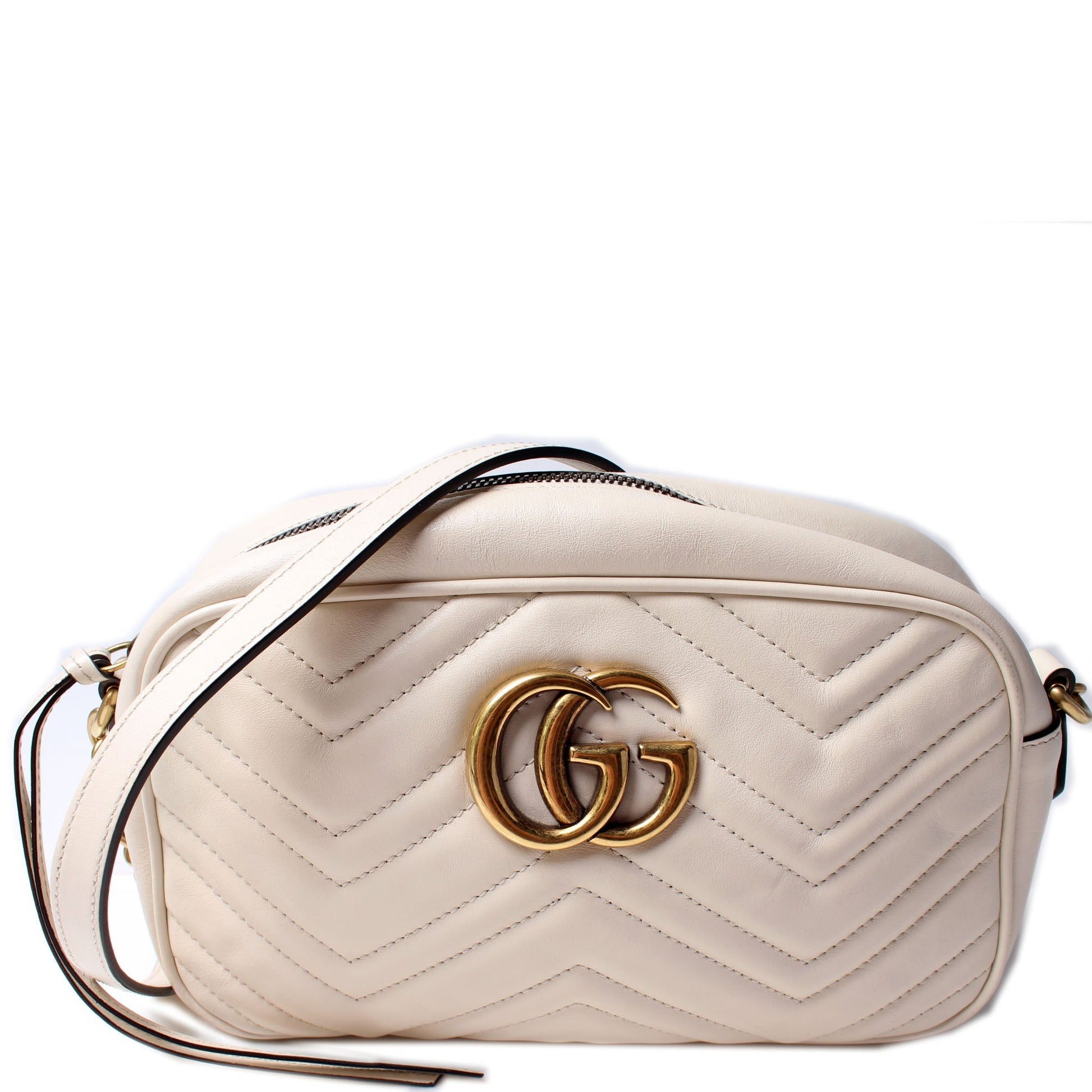 Gucci 447632 Marmont Small Leather Camera Bag