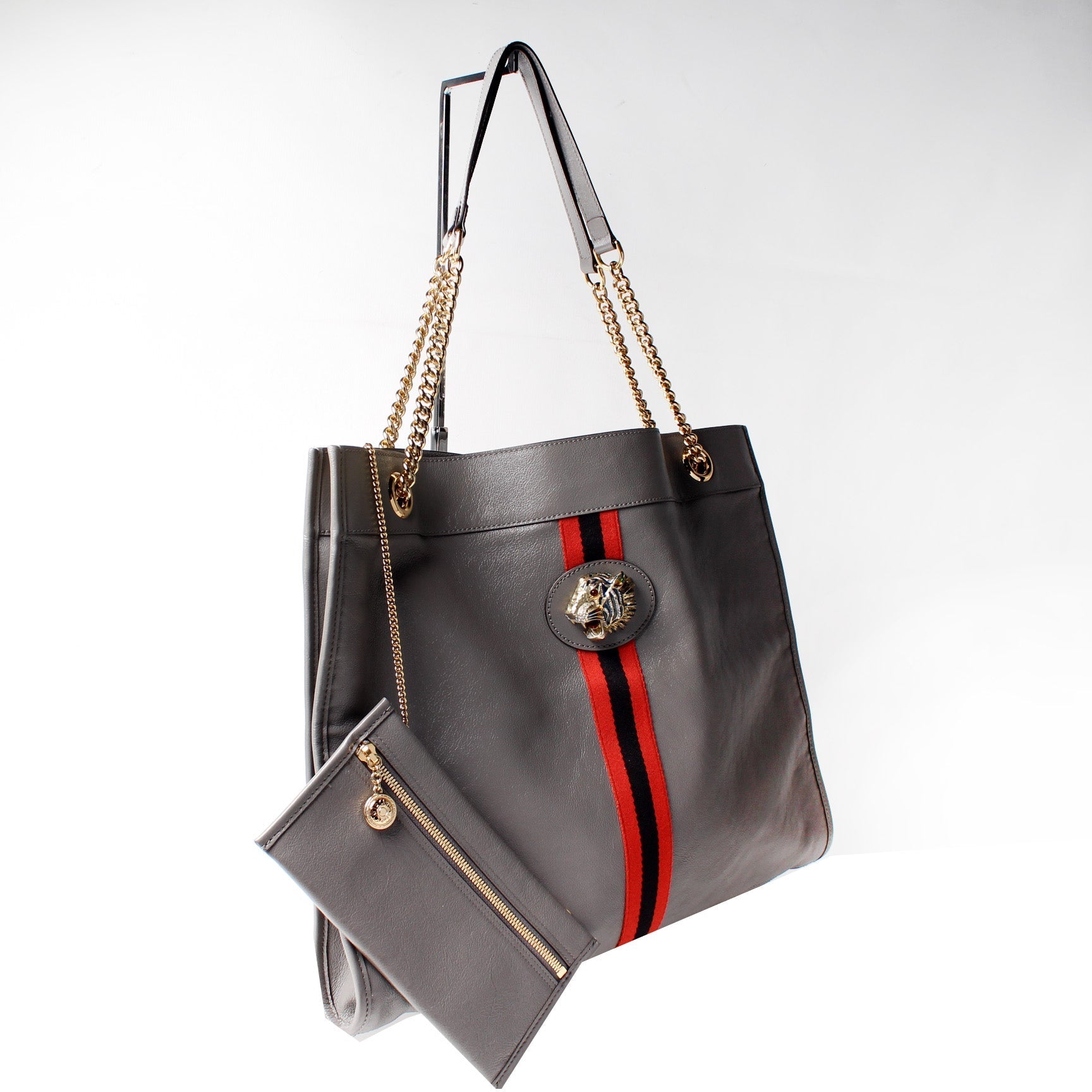 Gucci 537219 Rajah Tote Leather Bag