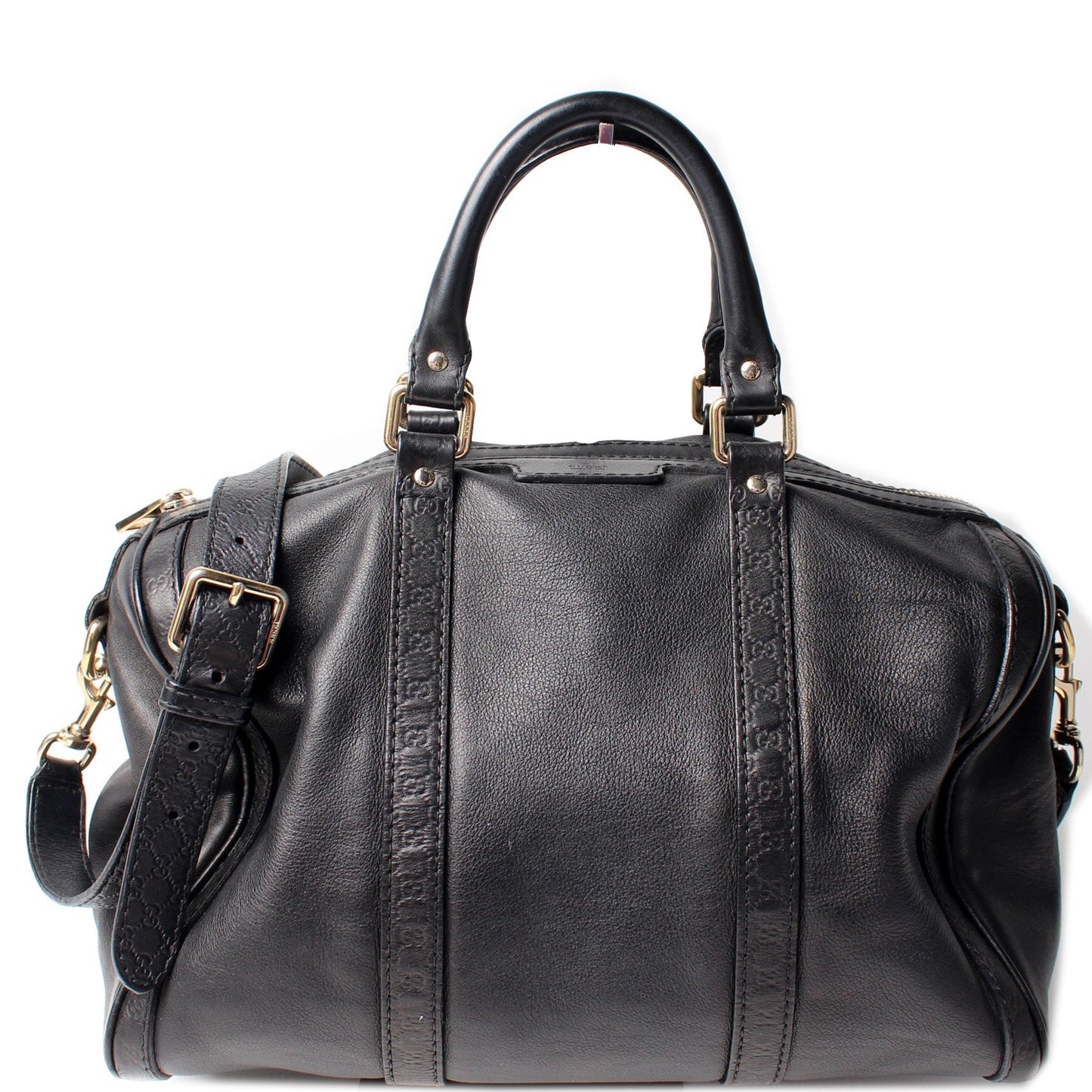 Gucci 247205 Boston Leather Bag