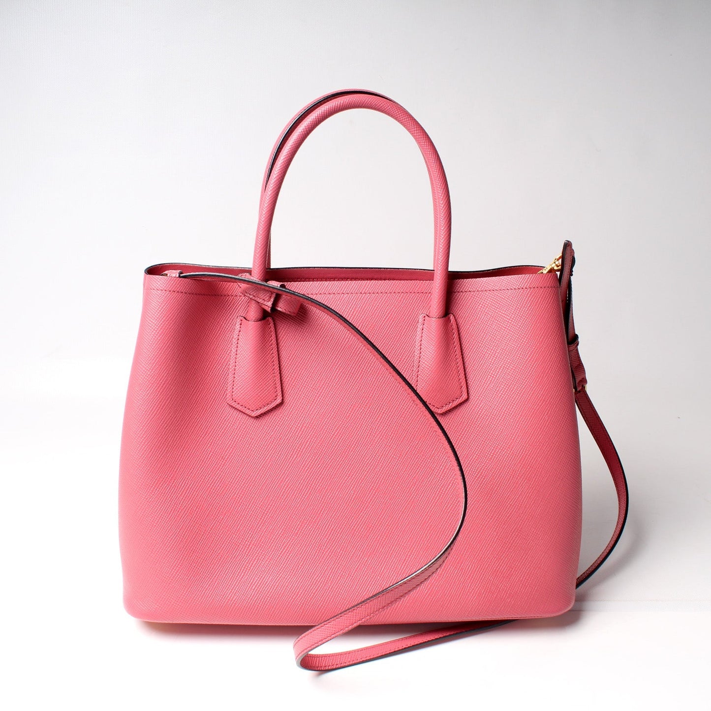 Prada Saffiano Cuir Double Medium Bag