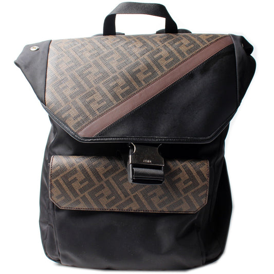 Fendi Zucca Nylon Backpack Bag