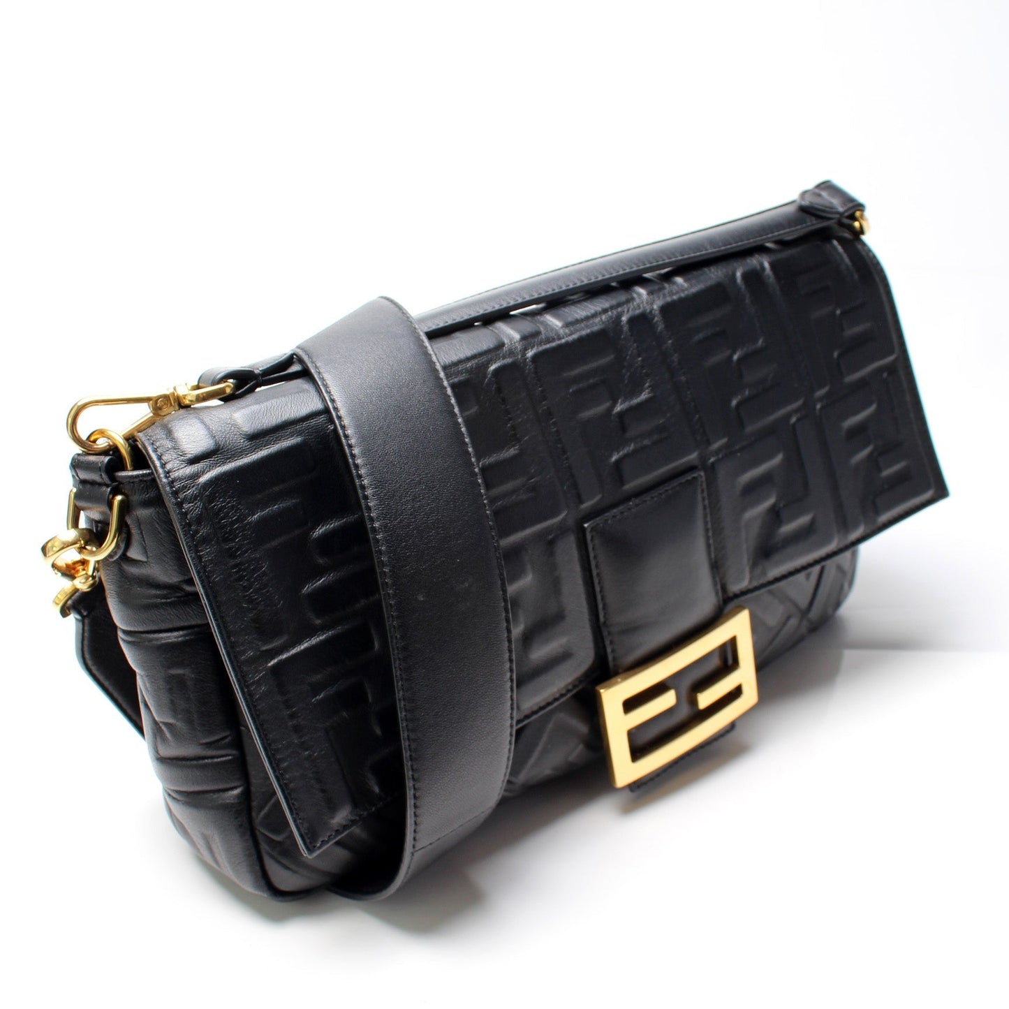 Fendi Nappa FF Largeuette Bag