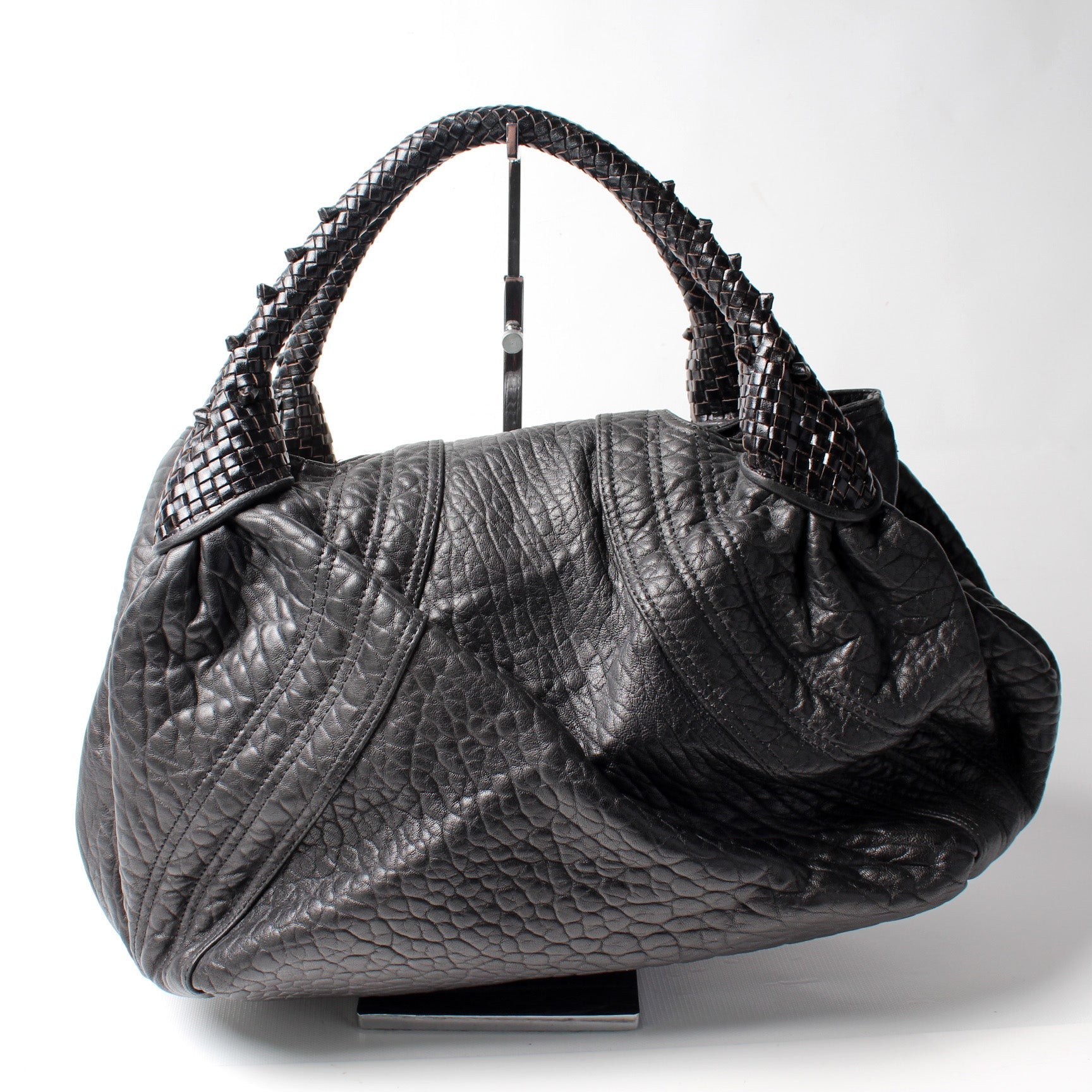 Fendi 8BR511 Spy Leather Bag
