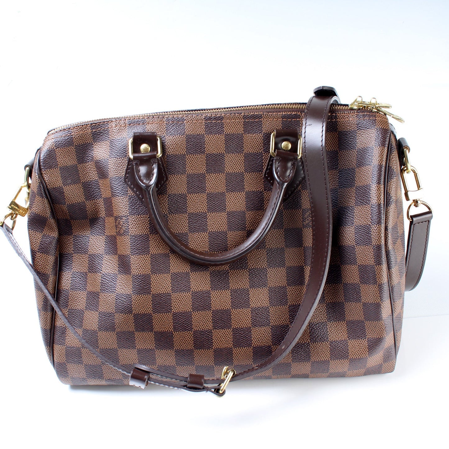 Louis Vuitton Speedy 30 Bandouliere Damier Ebene