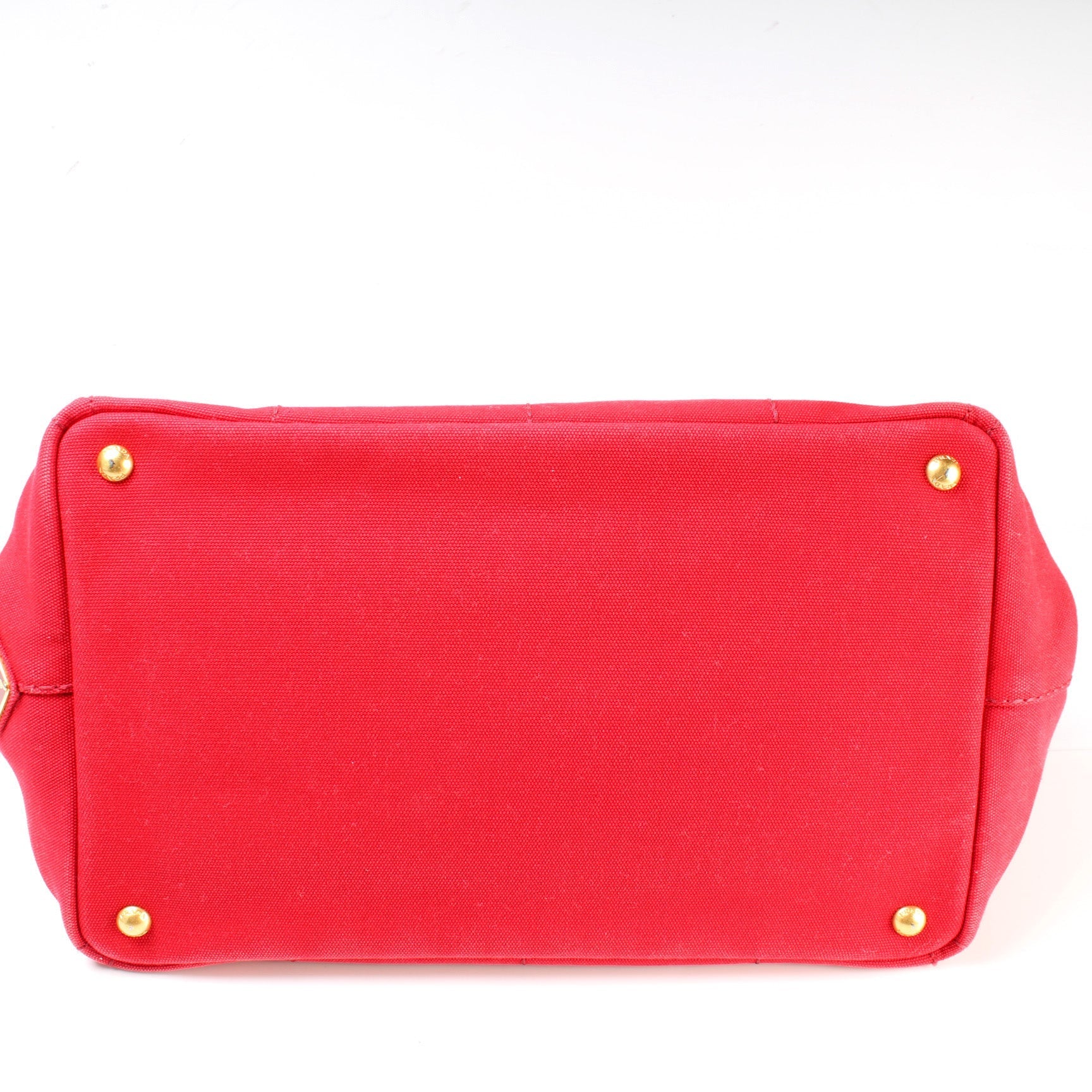 Prada Canapa Canvas Medium Tote Bag