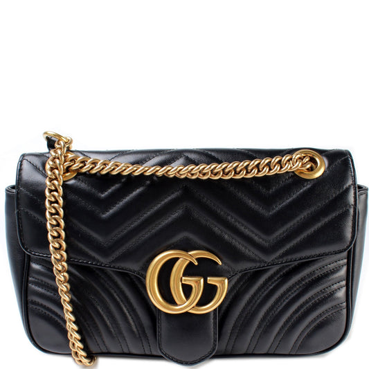 Gucci 443497 GG Marmont Shoulder Small Flap Bag