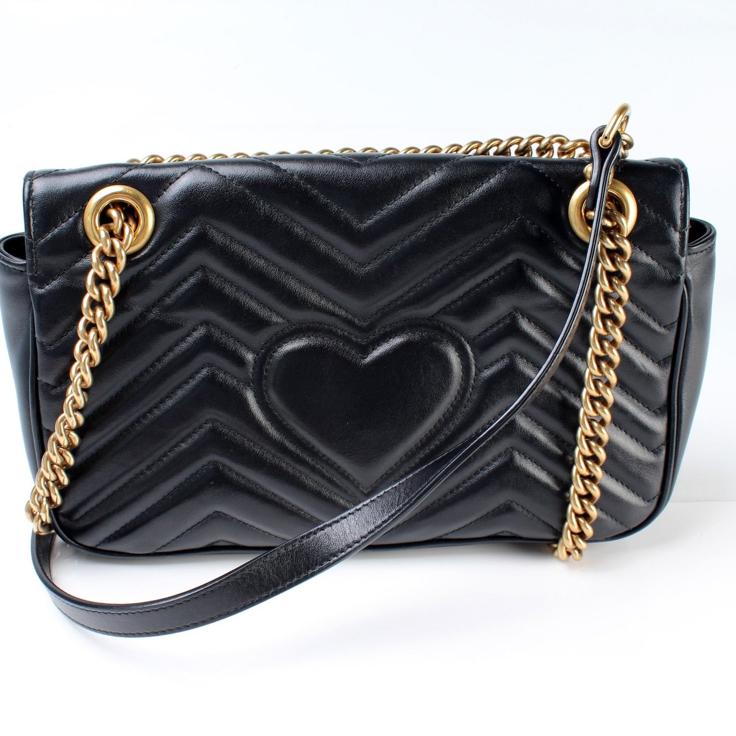 Gucci 443497 GG Marmont Shoulder Small Flap Bag