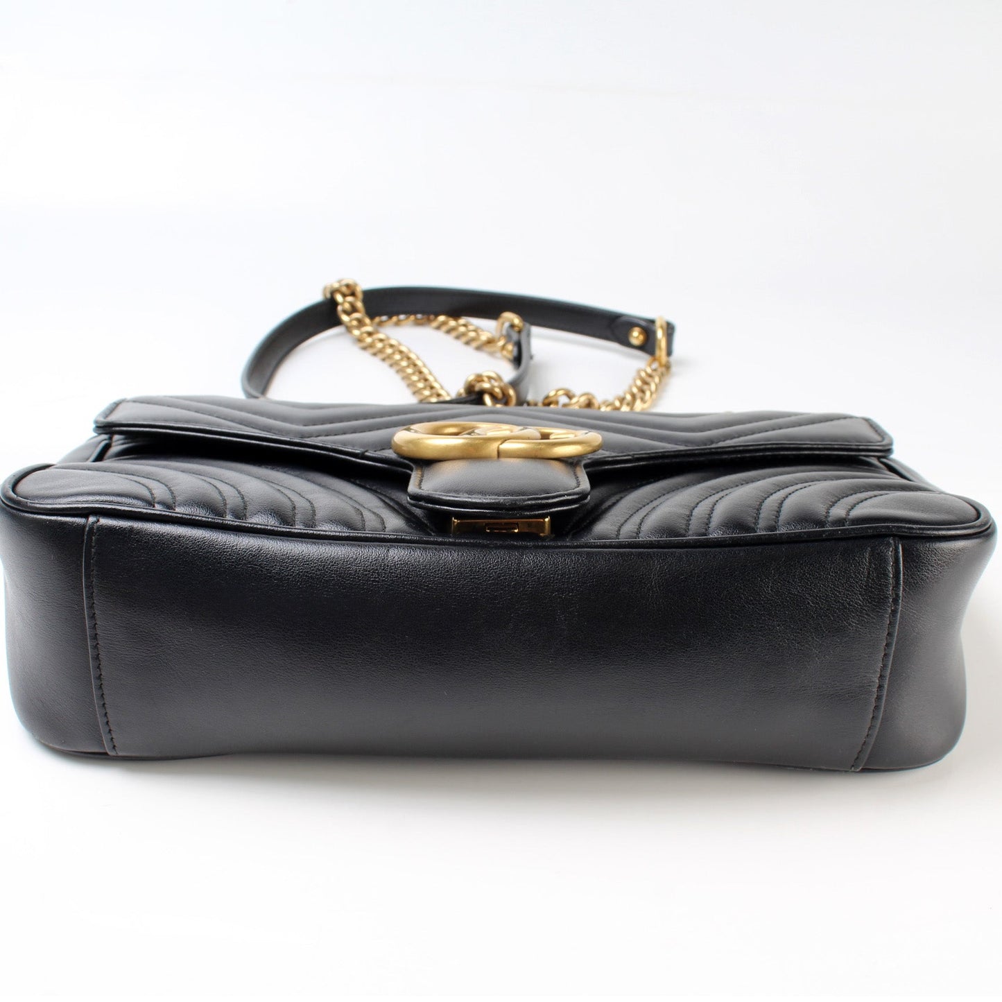 Gucci 443497 GG Marmont Shoulder Small Flap Bag