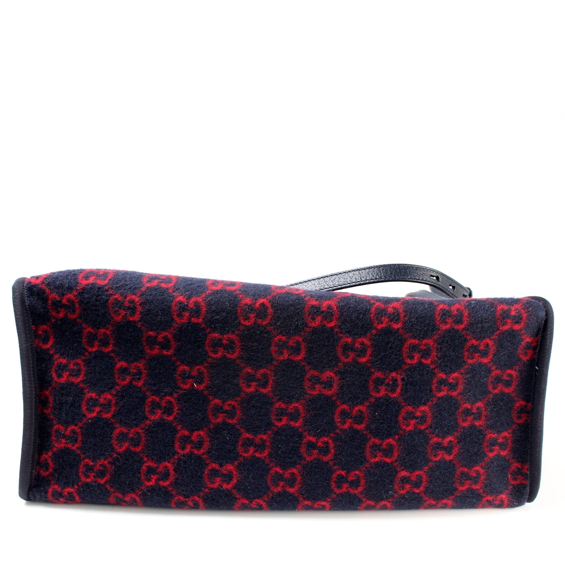 Gucci 598169 GG Wool Tote Bag