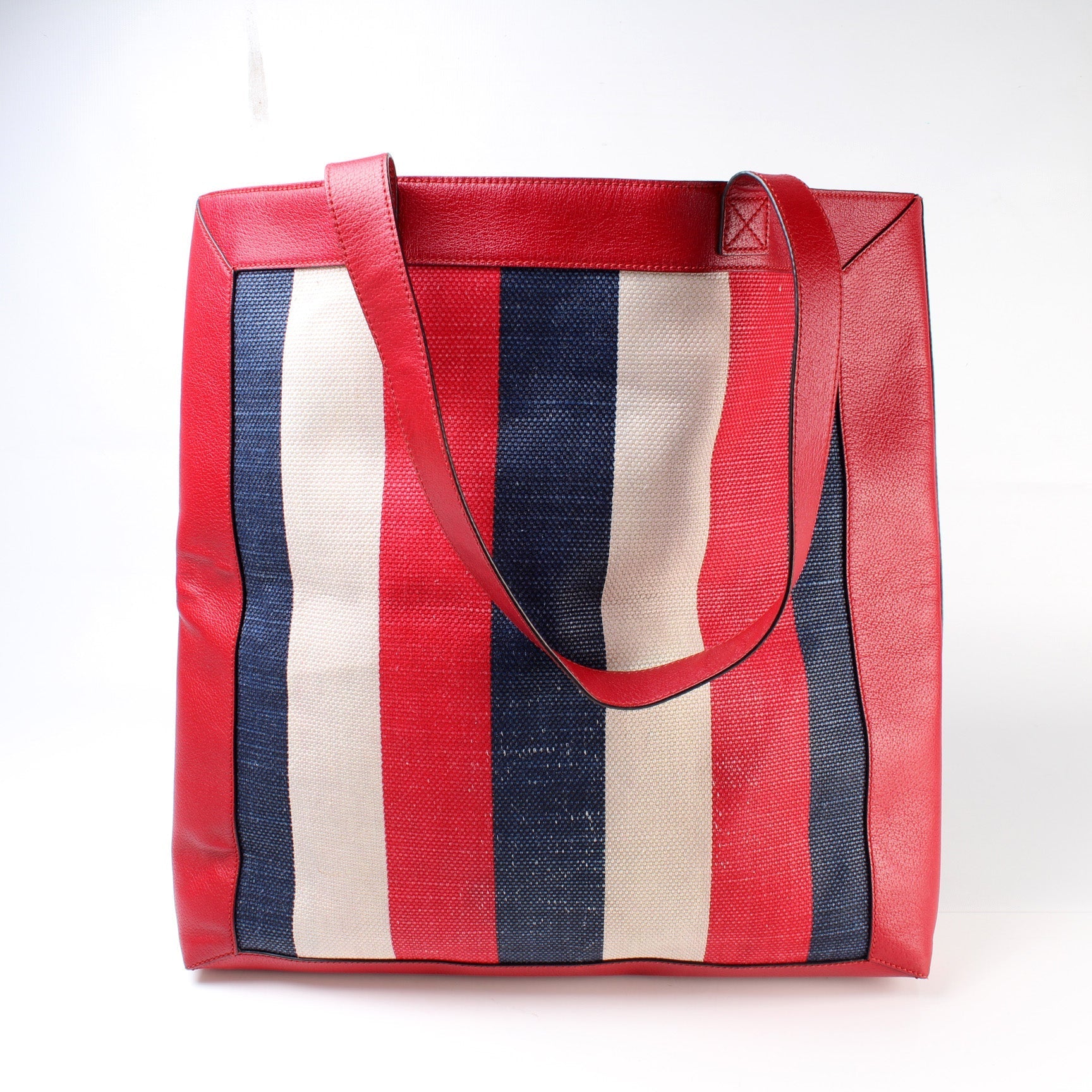Gucci 523781 Sherry Line Striped Tote Bag