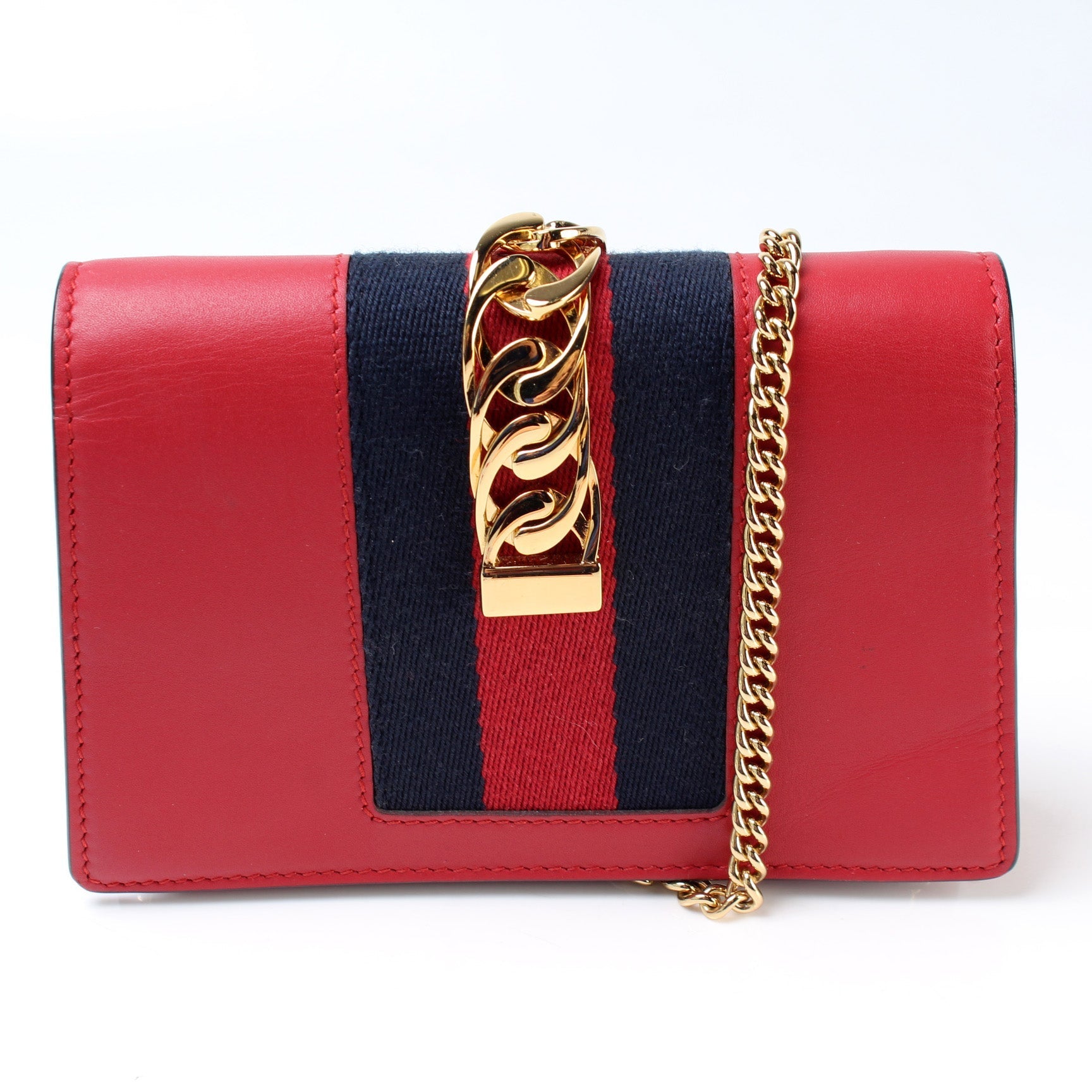 Gucci 494646 Sylvie Chain Super Mini Bag