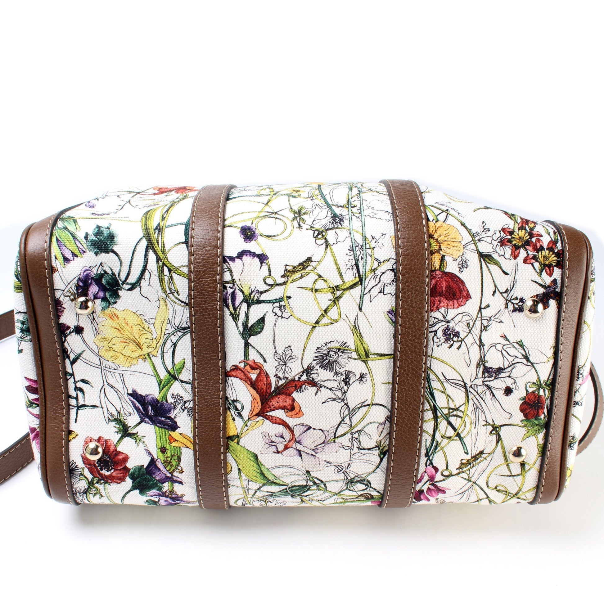 Gucci 247205 Boston Floral Bag