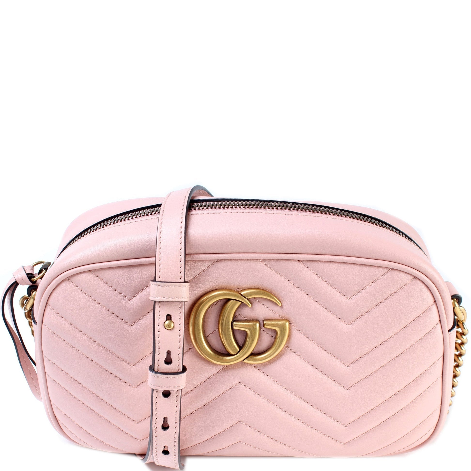 Gucci 447632 Marmont Small Leather Camera Bag
