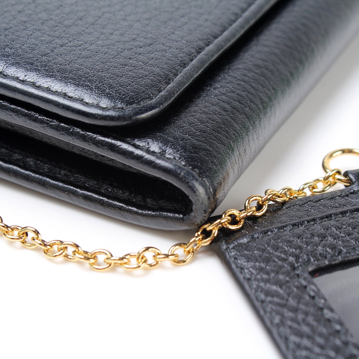 Prada Vitello Grain Chain Wallet 1MH132 Bag