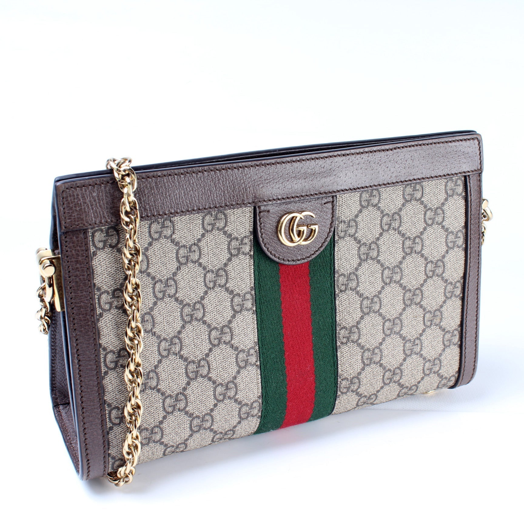 Gucci 503877 GG Supreme Ophidia Small Chain Bag