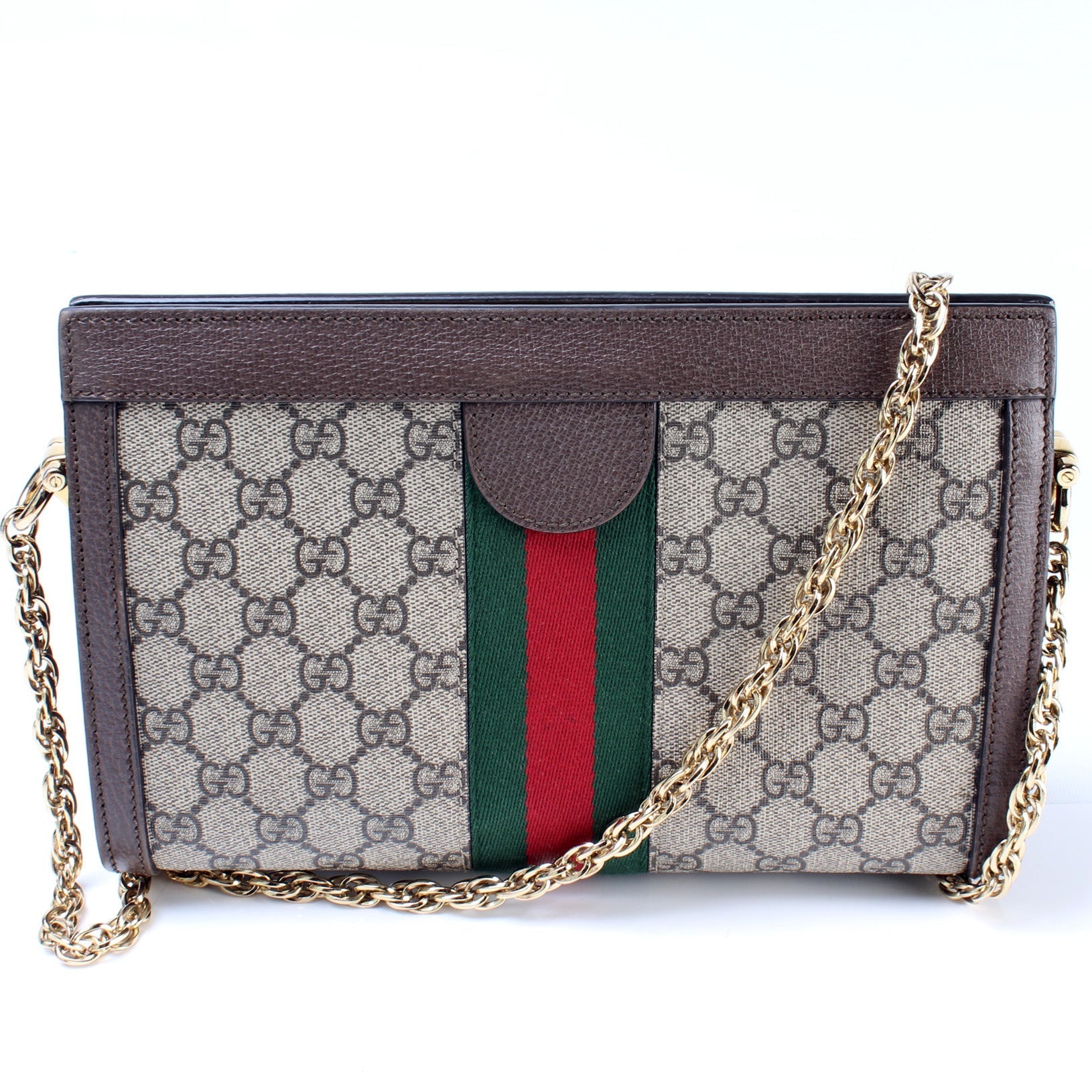 Gucci 503877 GG Supreme Ophidia Small Chain Bag