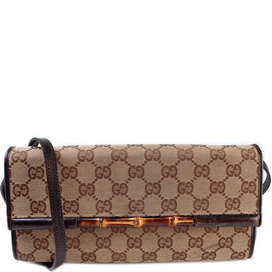 Gucci 177594 Bamboo Clutch Bag