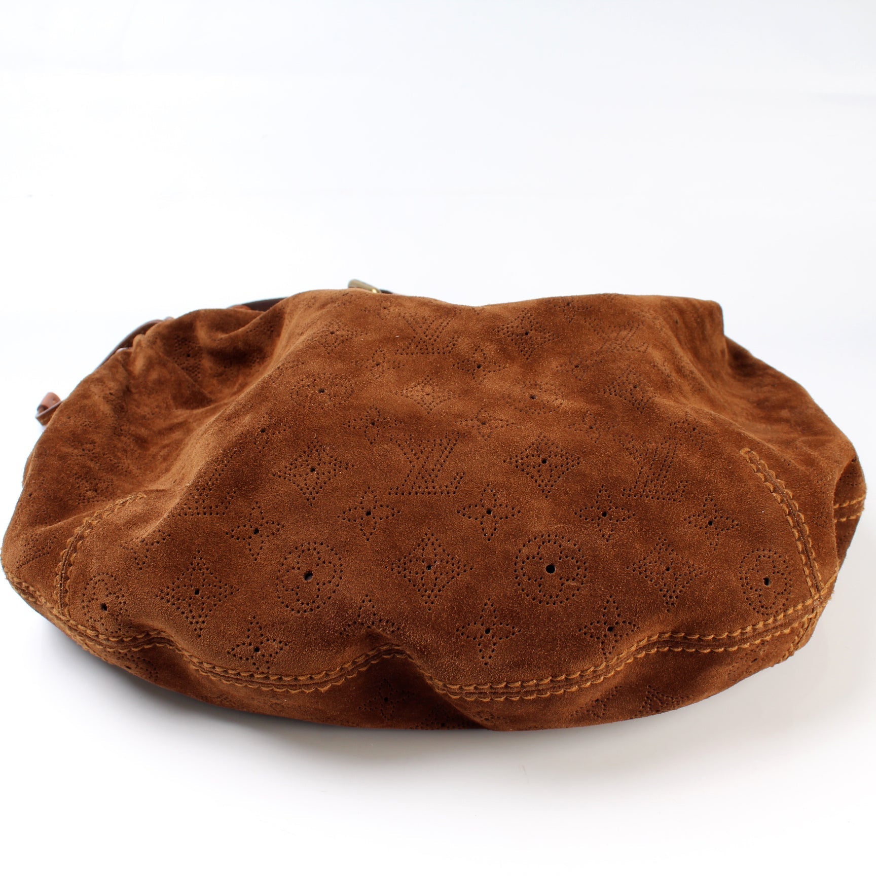 Louis Vuitton Onatah PM Hobo Suede Mahina