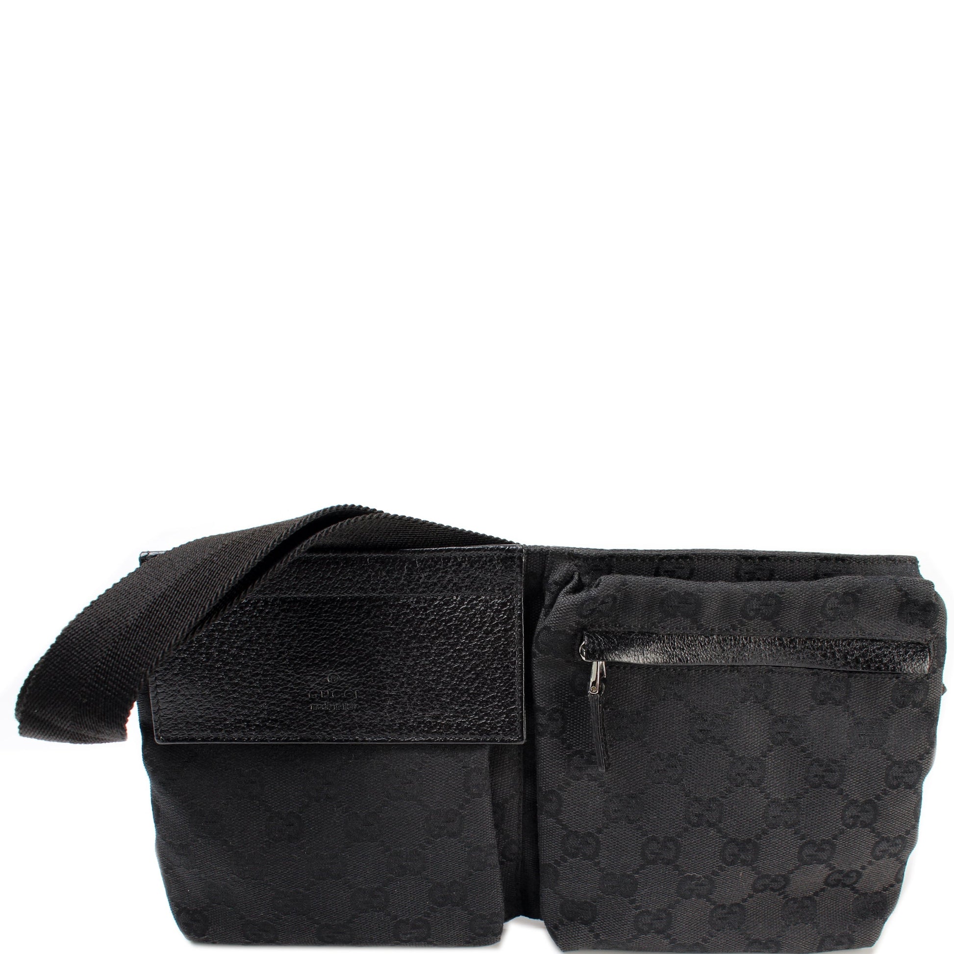 Gucci 28566 GG Canvas Waist Bag