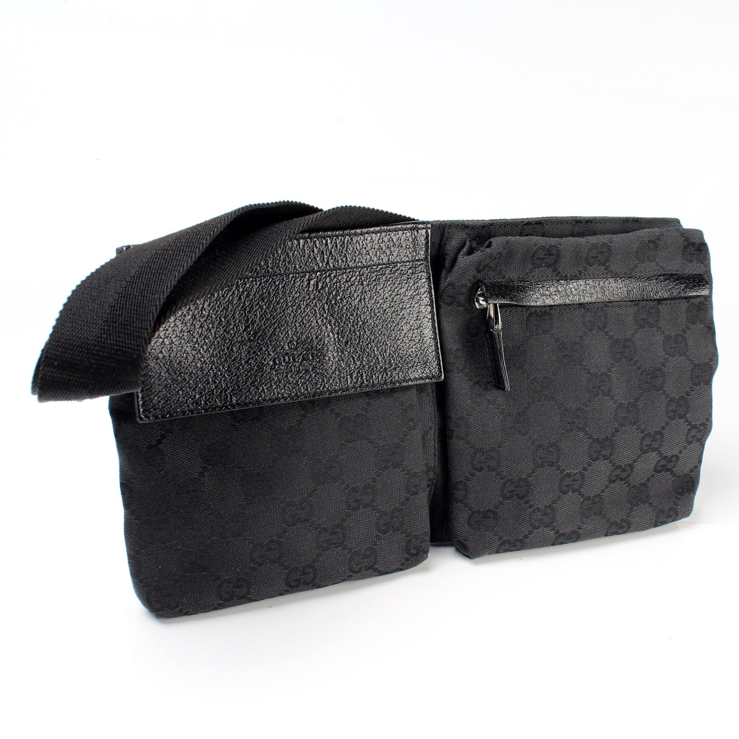 Gucci 28566 GG Canvas Waist Bag